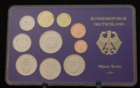 DM - Münzsammlung der Prägestätte A, Bundesrepublik Deutschland