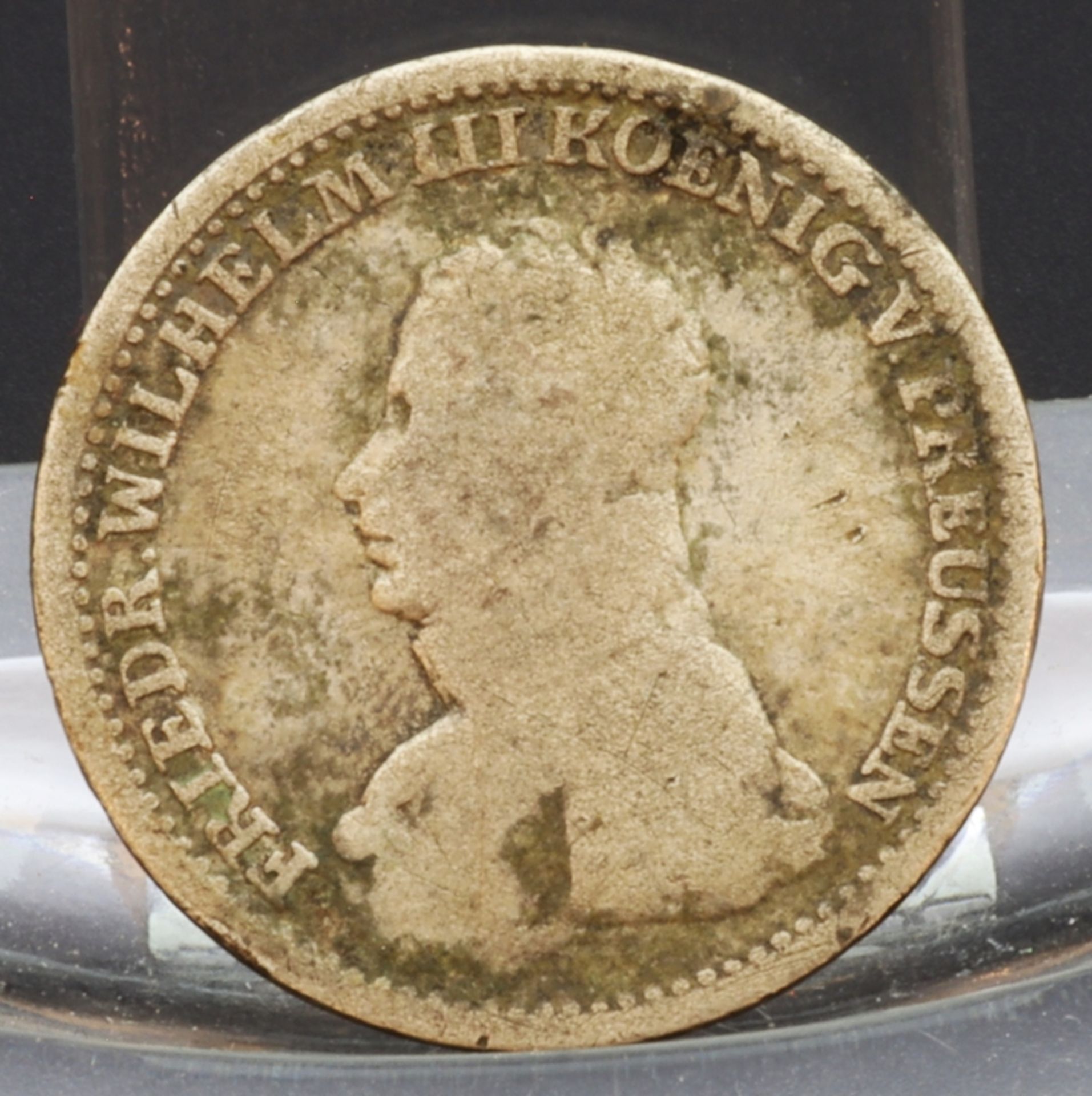 Münze Vier Groschen Preußen Jahrgang 1817