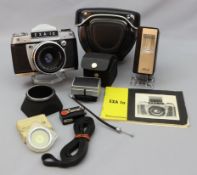 Spiegelreflexkamera EXA I A, 60er-70er Jahre des 20.Jh., DDR 