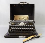 Schreibmaschine "Continental", 30er Jahre des 20Jh., Deutsch