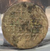 Münze Brandenburg - Preußen, Königreich Preußen, Friedrich II., 1/48 Taler 1777 A