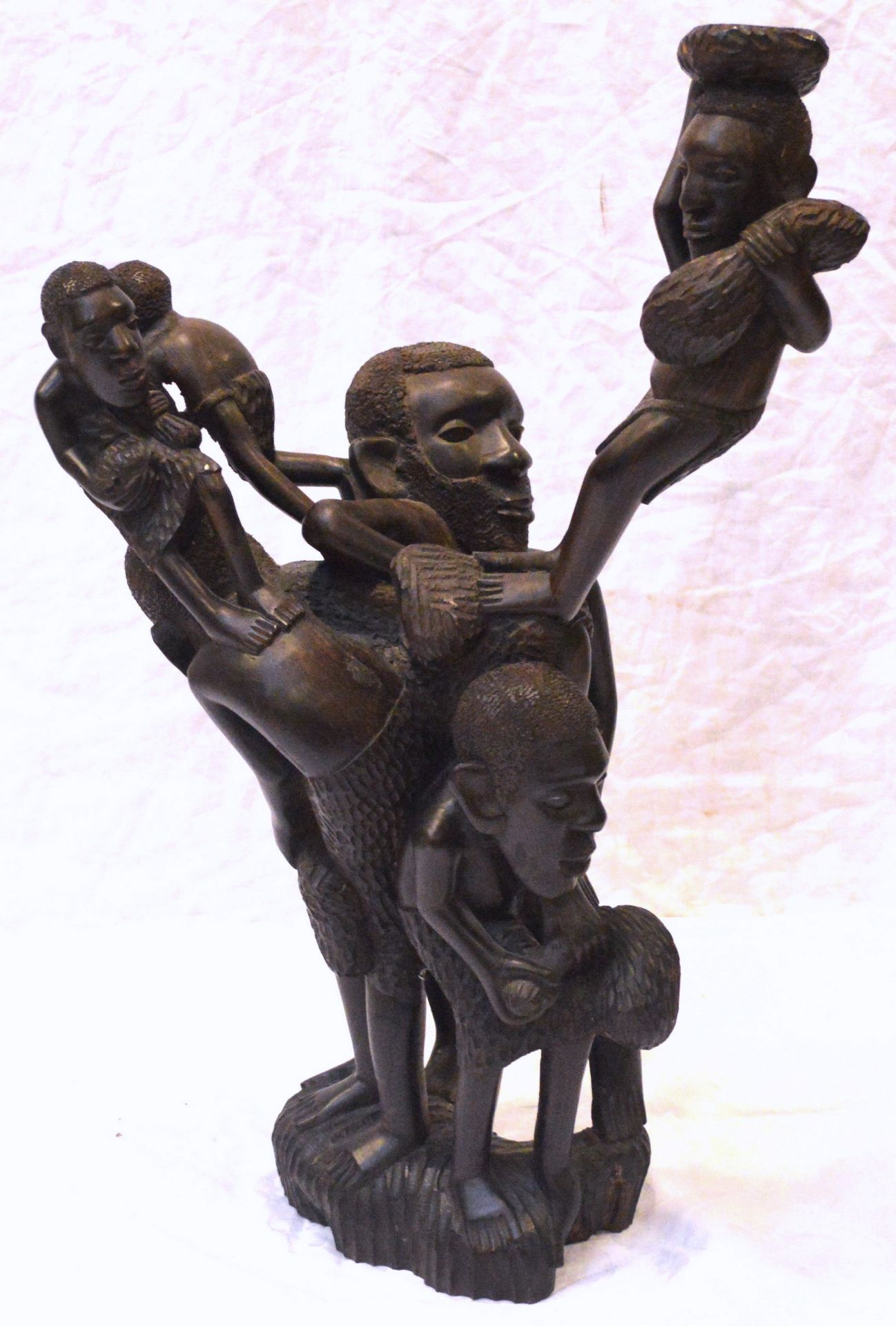 Afrikanische Skulpturengruppe