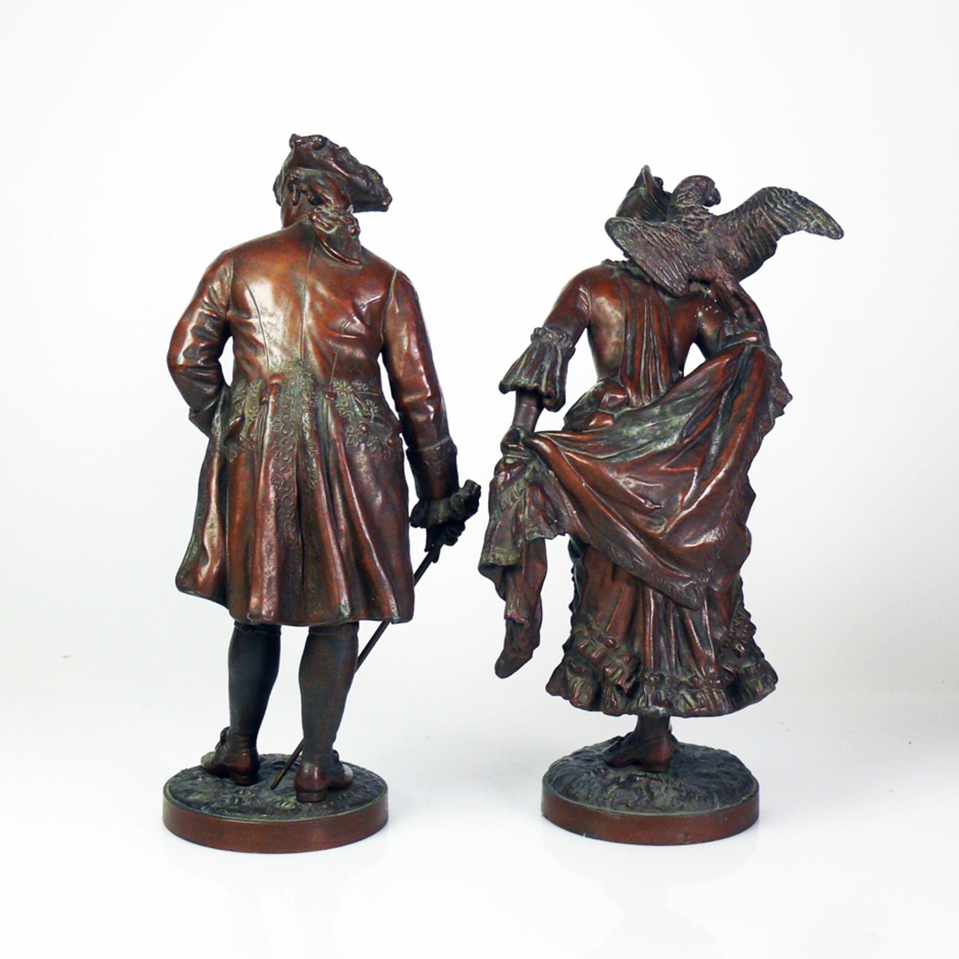 Paar Statuetten (um 1900) - Image 6 of 6
