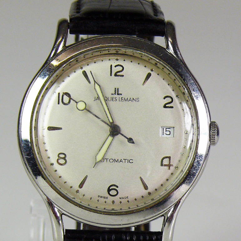 JACQUES LEMANS-Herrenarmbanduhr - Image 5 of 6