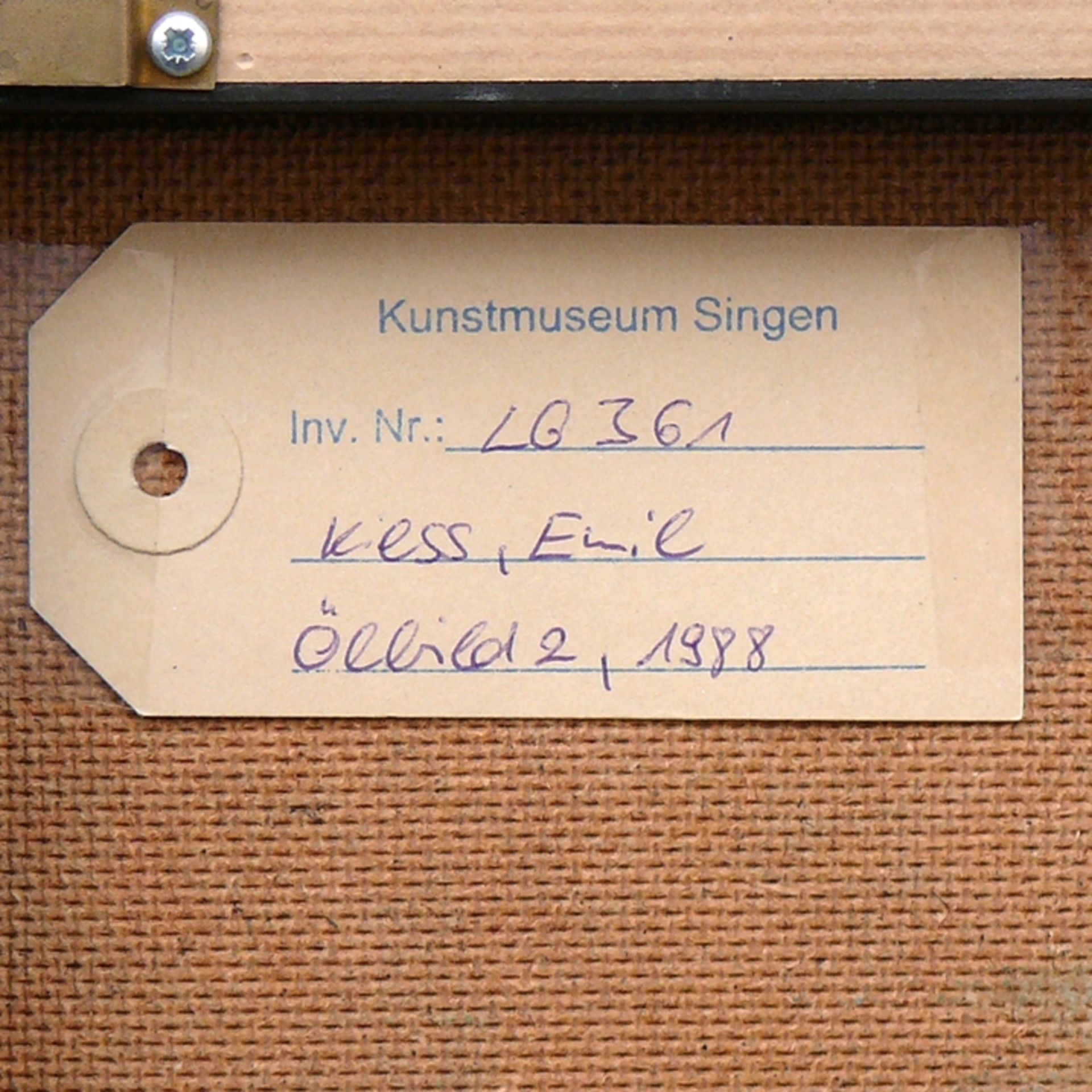 Kiess, Emil (geb. Trossingen 1930) - Bild 5 aus 5