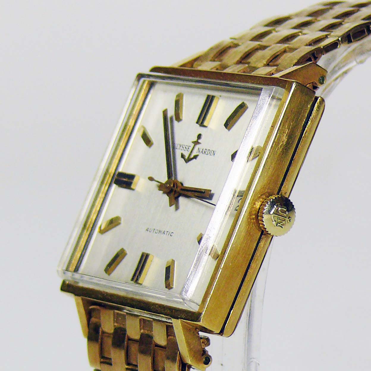 ULYSSE NARDIN-Herrenarmbanduhr (ca. 1960) - Image 3 of 5