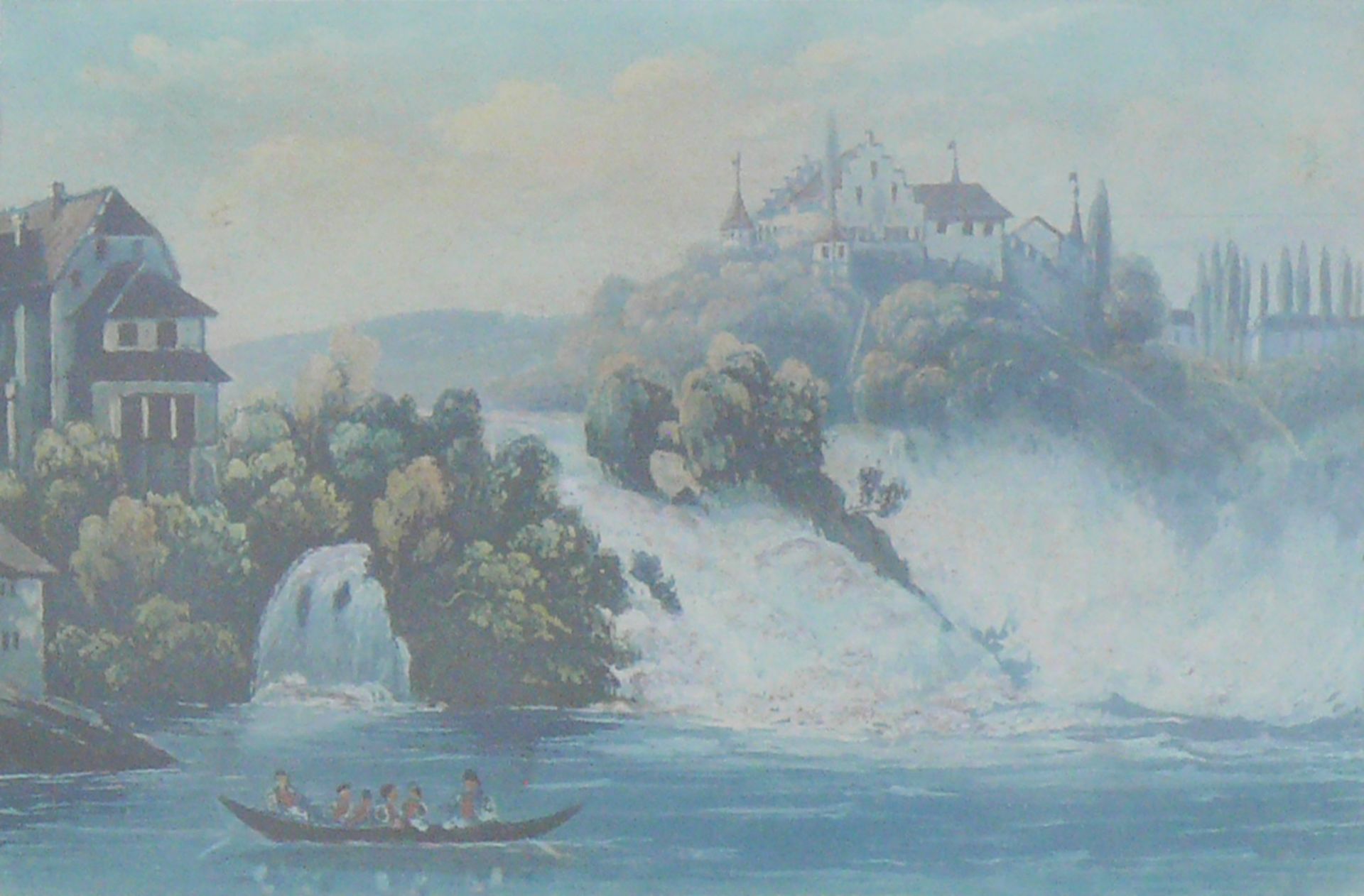 Rheinfall/Schaffhausen  (um 1840) - Bild 2 aus 2