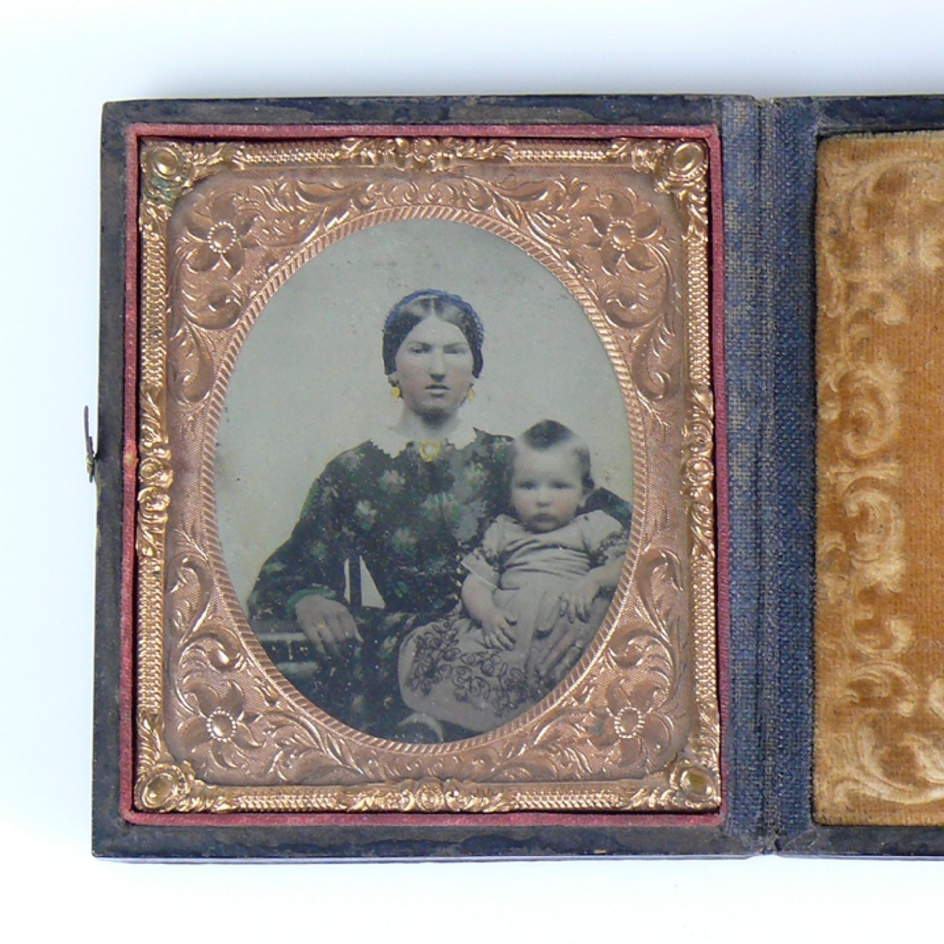 Daguerreotypie (Mitte 19.Jh.) - Bild 2 aus 3