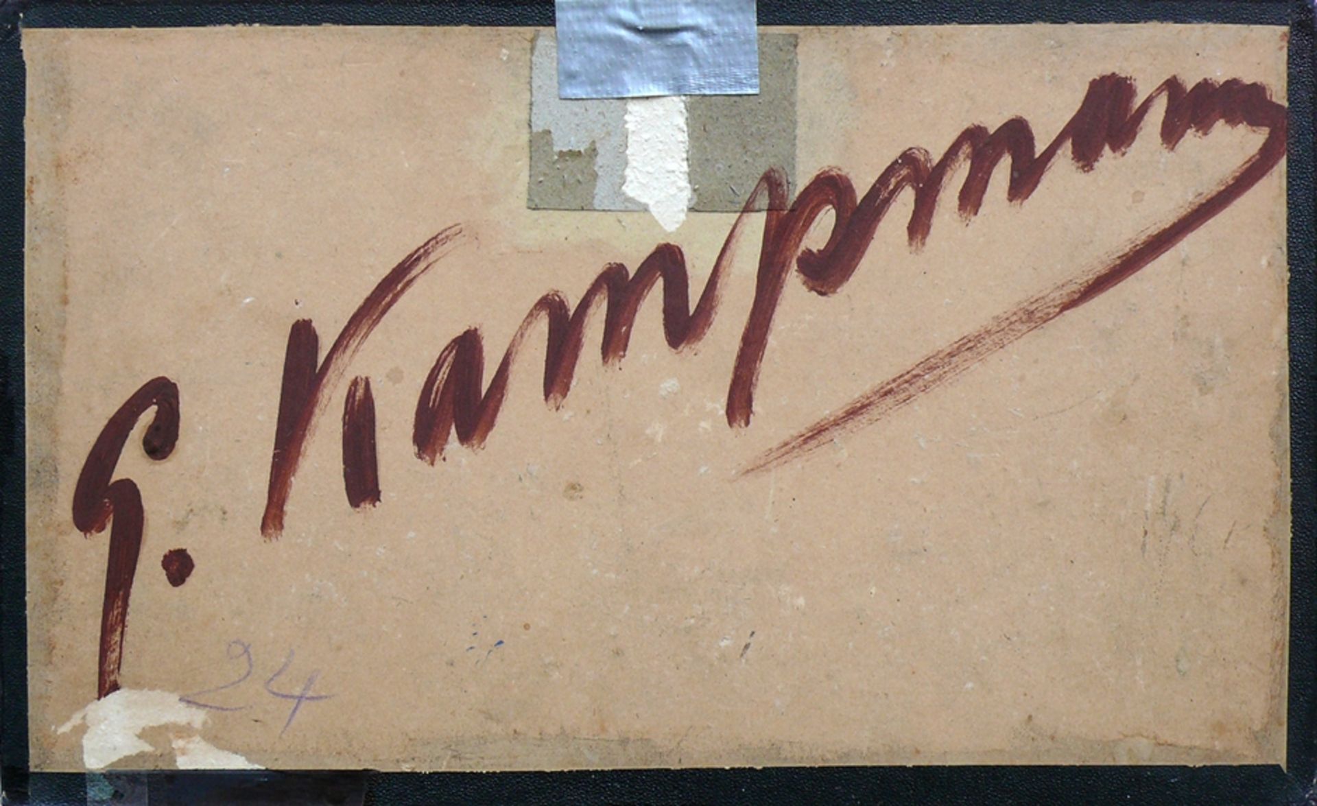 Kampmann, Gustav (1859 Boppard - 1917 Bad Godesberg) - Bild 3 aus 3
