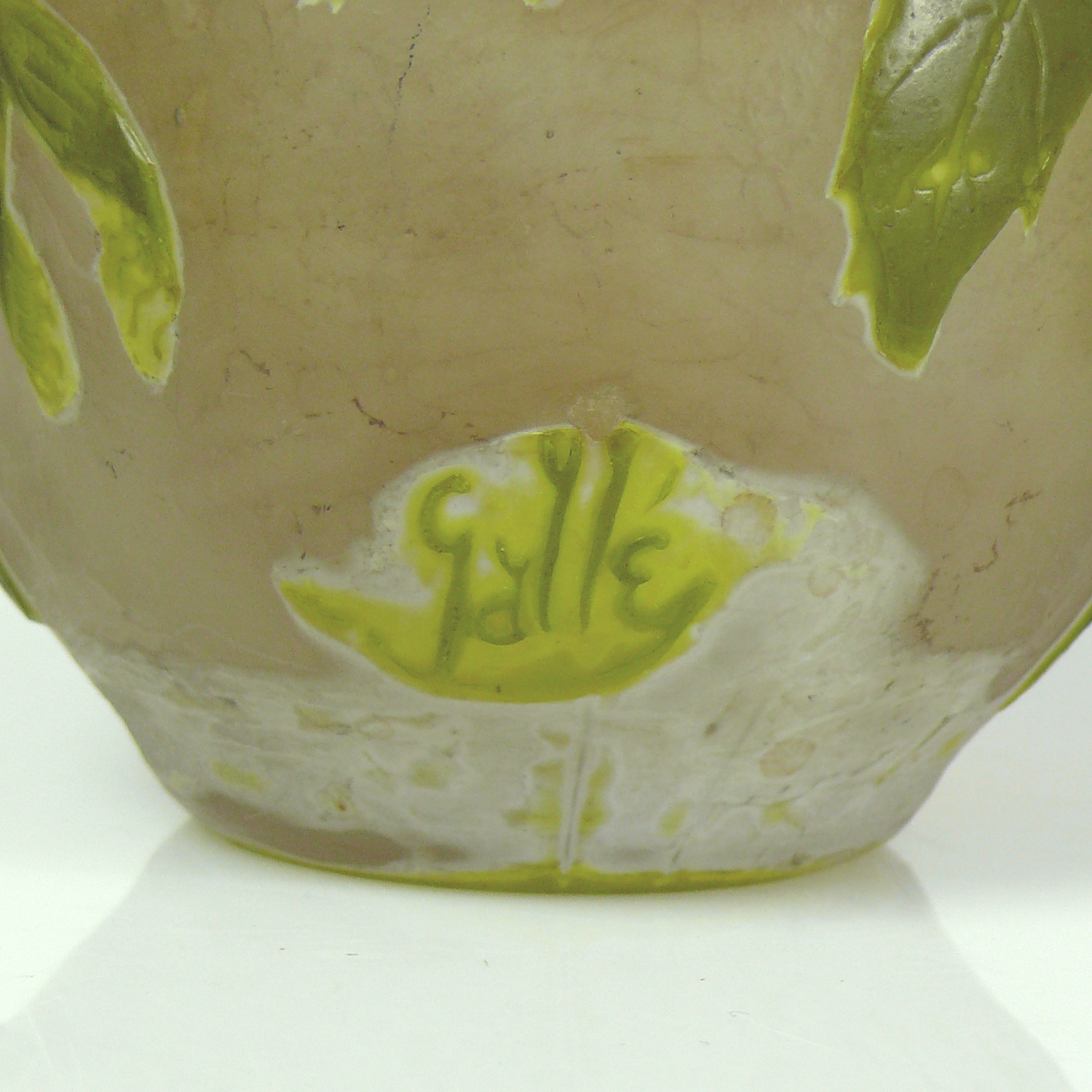 Gallé-Vase (Anfg. 20.Jh.) - Bild 2 aus 6