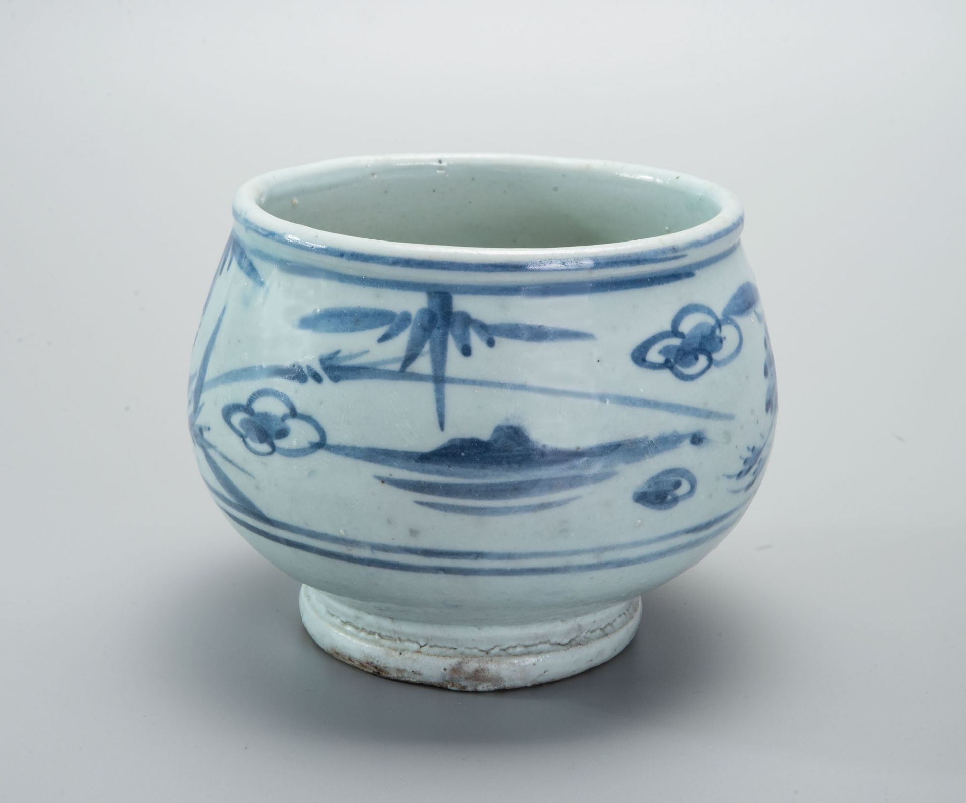 A Blue and White Porcelain Rice Bowl, Korea, Joseon Dynasty (1392-1910) - Bild 3 aus 5