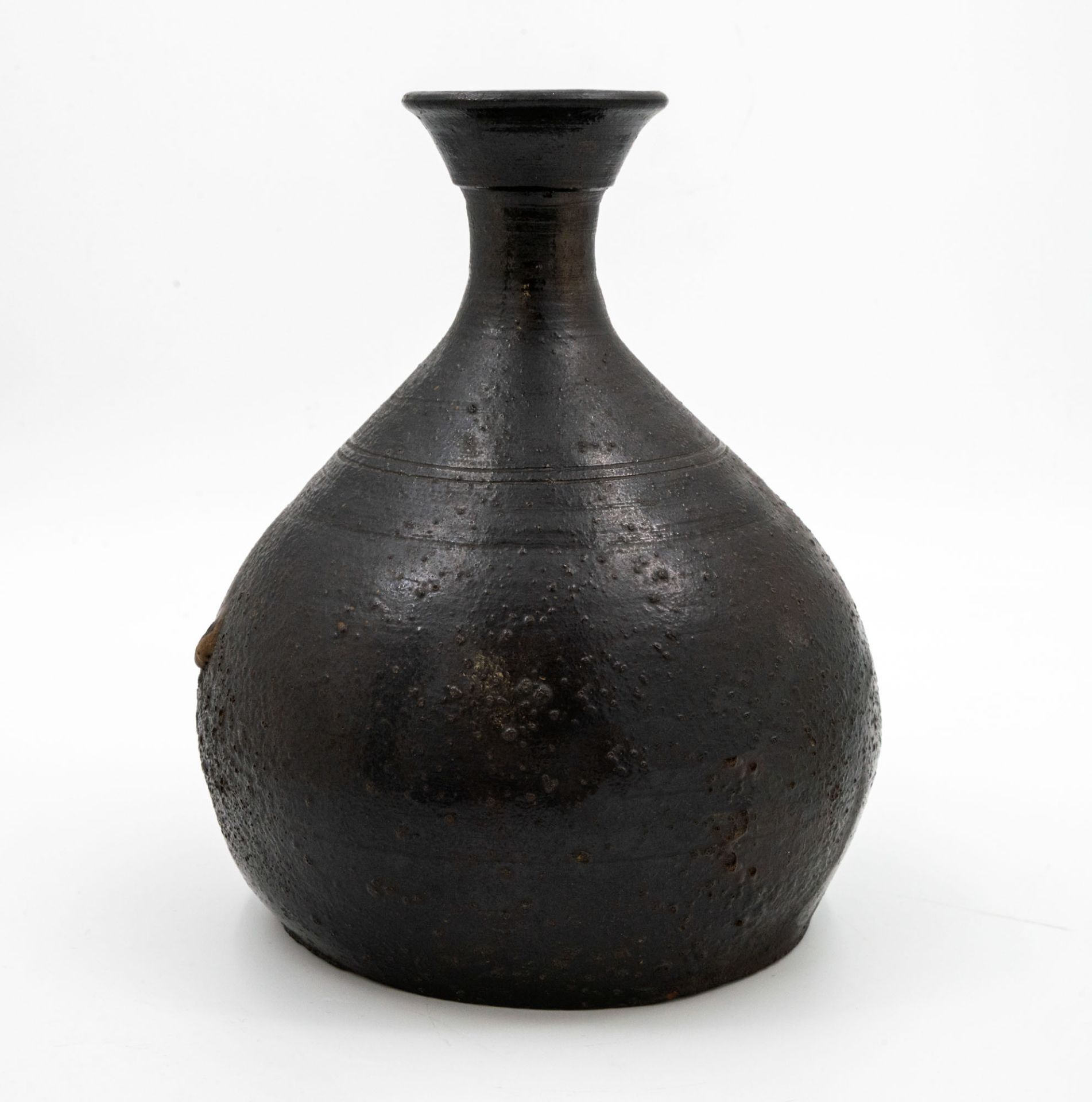 A Black Glaze Vase, Prob. Song Dynasty, 11th/12th Century - Bild 2 aus 4