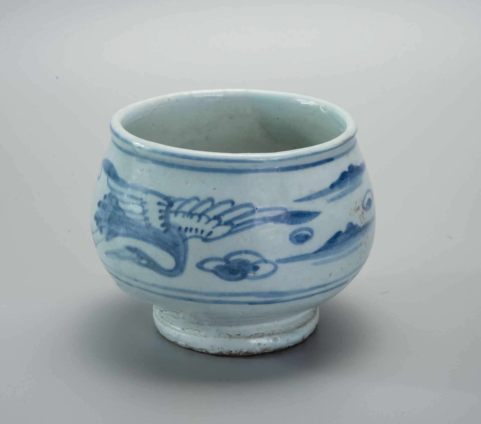 A Blue and White Porcelain Rice Bowl, Korea, Joseon Dynasty (1392-1910) - Bild 2 aus 5