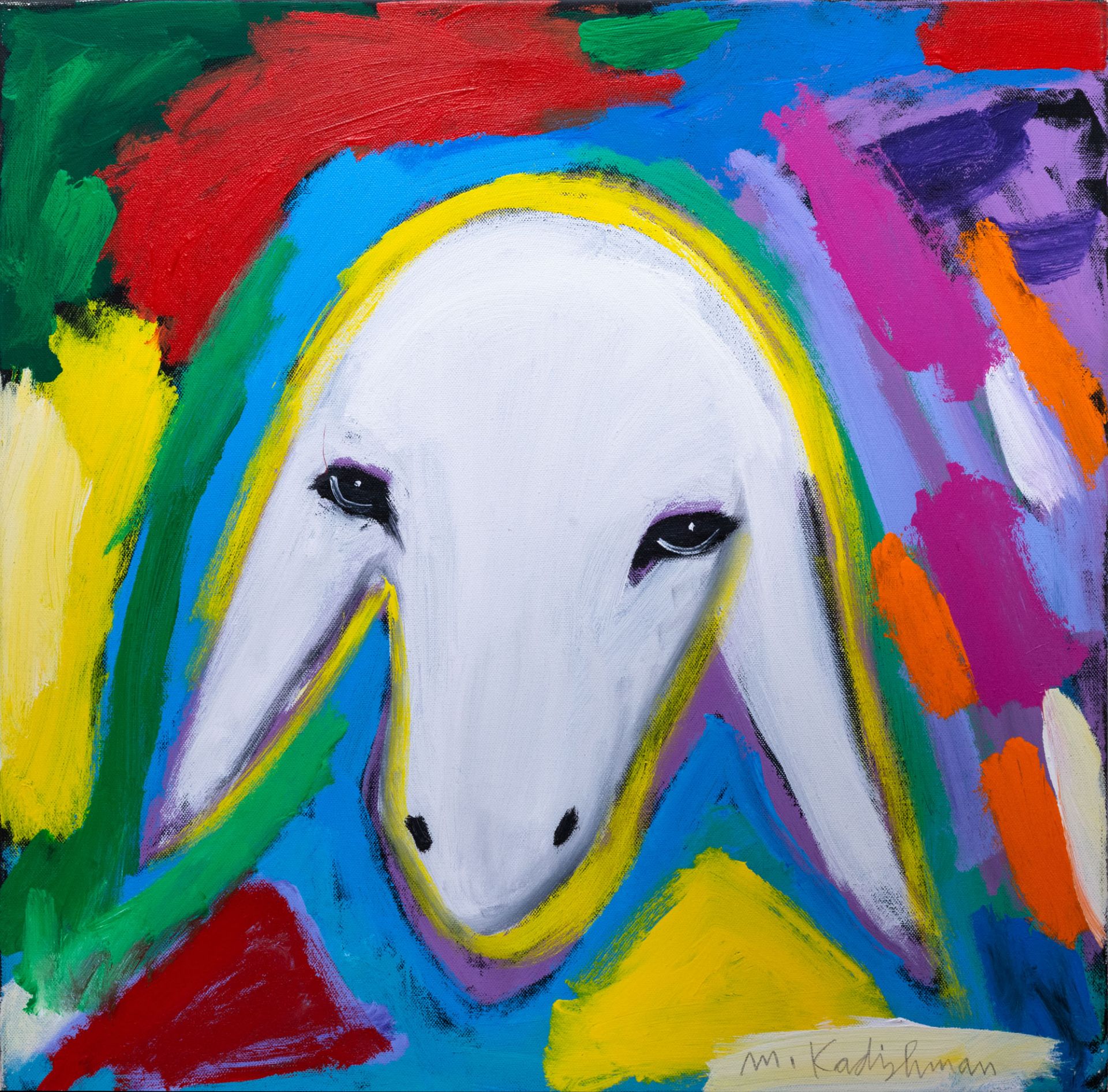 Menashe Kadishman, Sheep