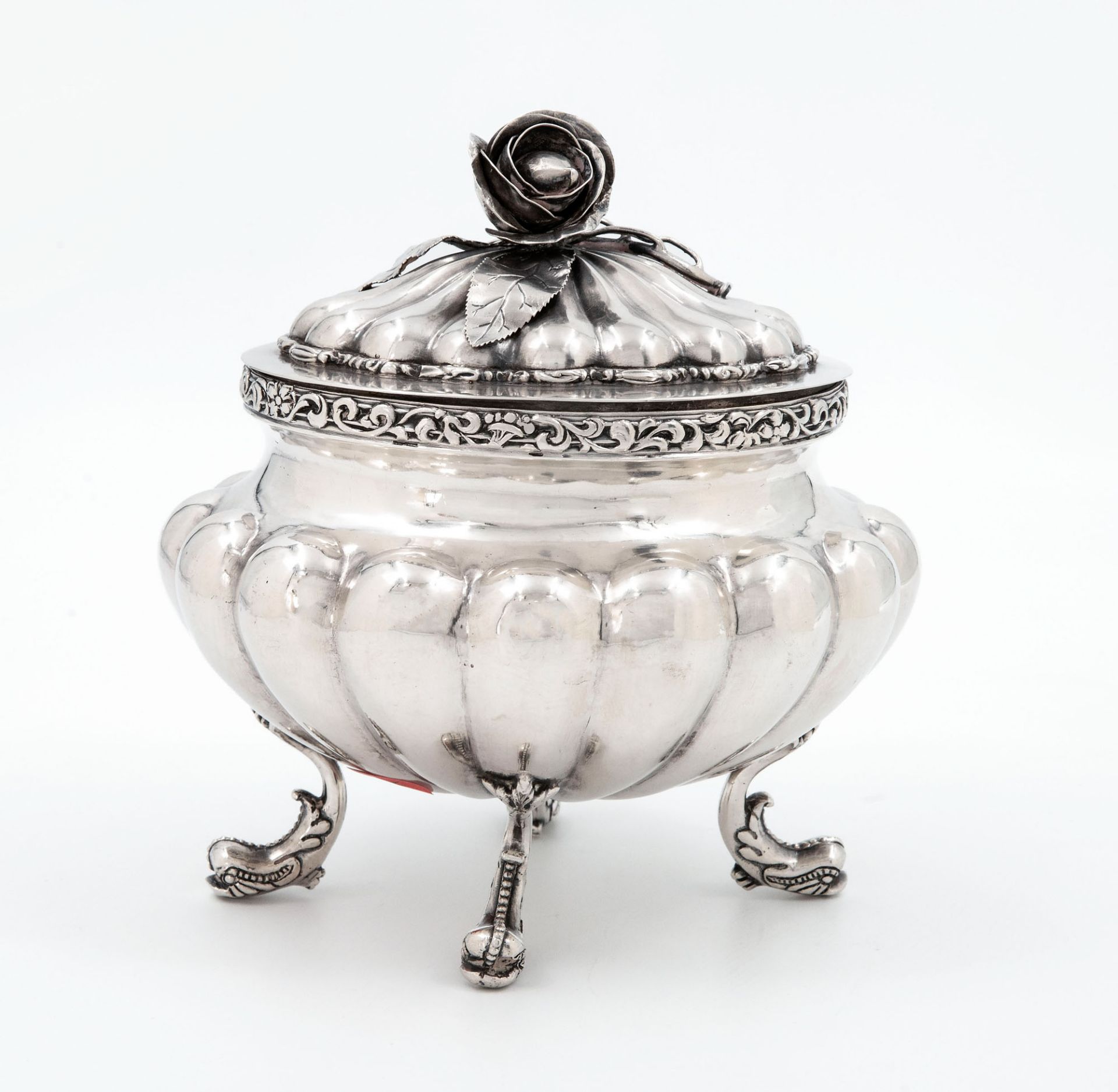 A Fine Silver Etrog Container, Austro-Hungary Early 19th Century - Image 2 of 4