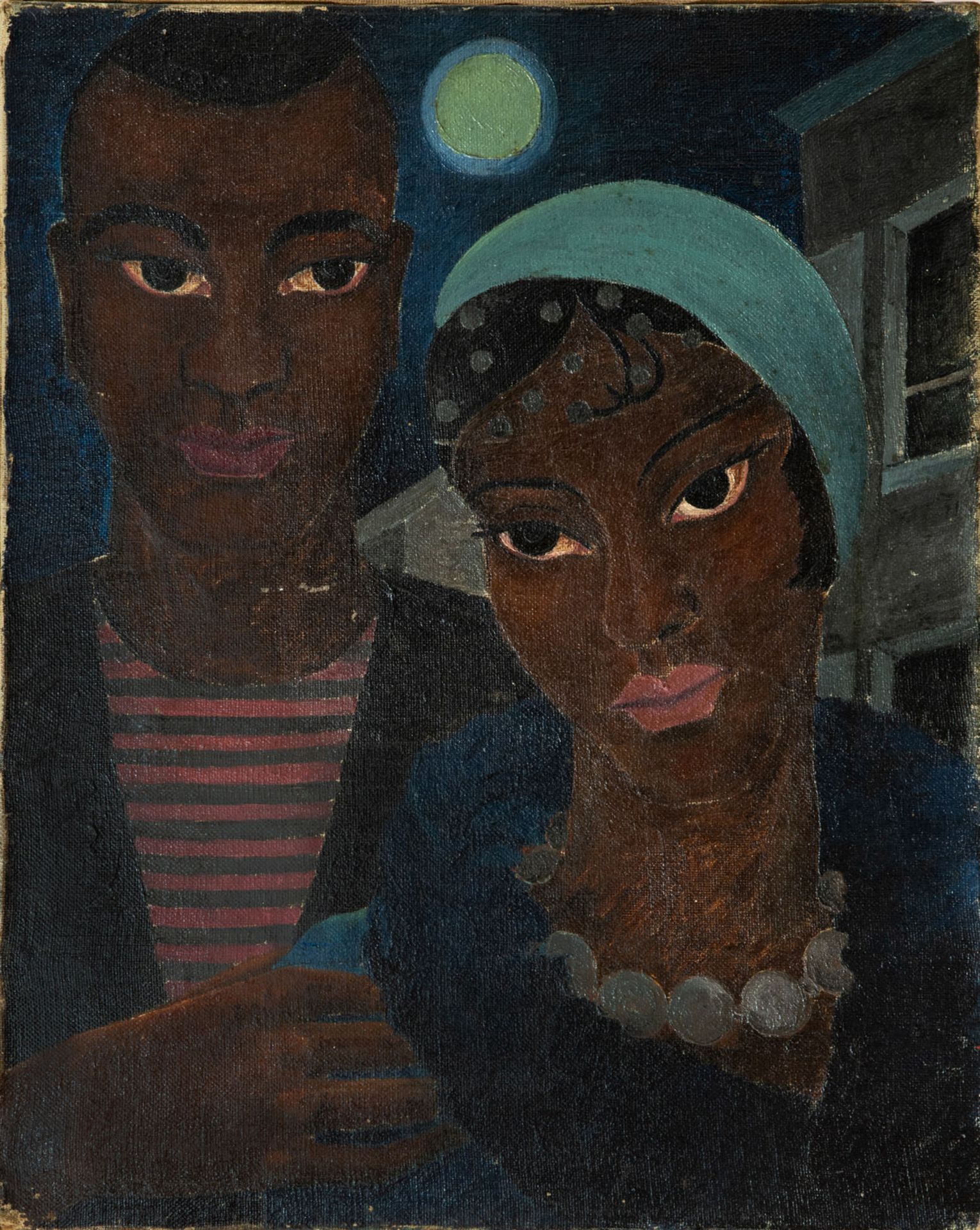 Unidentified South African Artist (circa 1920), Couple