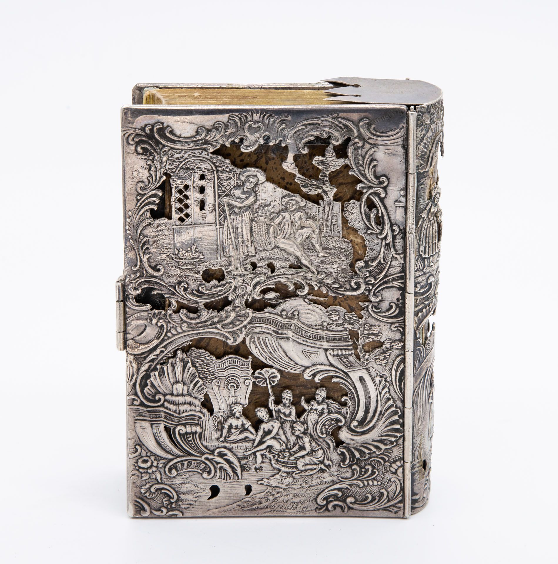 A Fine Silver Binding Book Including a Book, France, 19th Century - Image 2 of 5