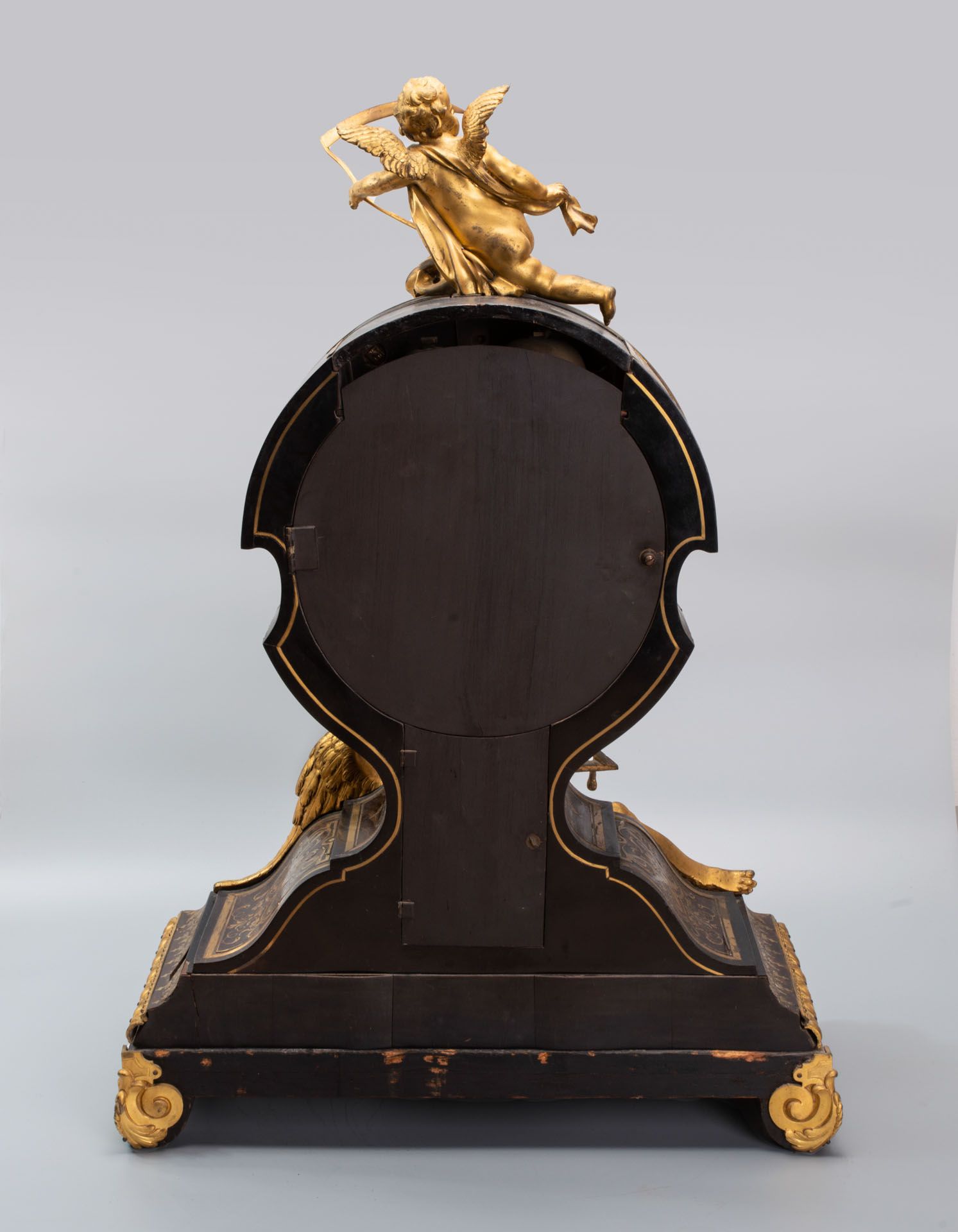 A Magnificent Antoine Gaudron Louis XVI Wood and Gilt Bronze Clock, France, Late 17th Early 18th Cen - Bild 4 aus 6