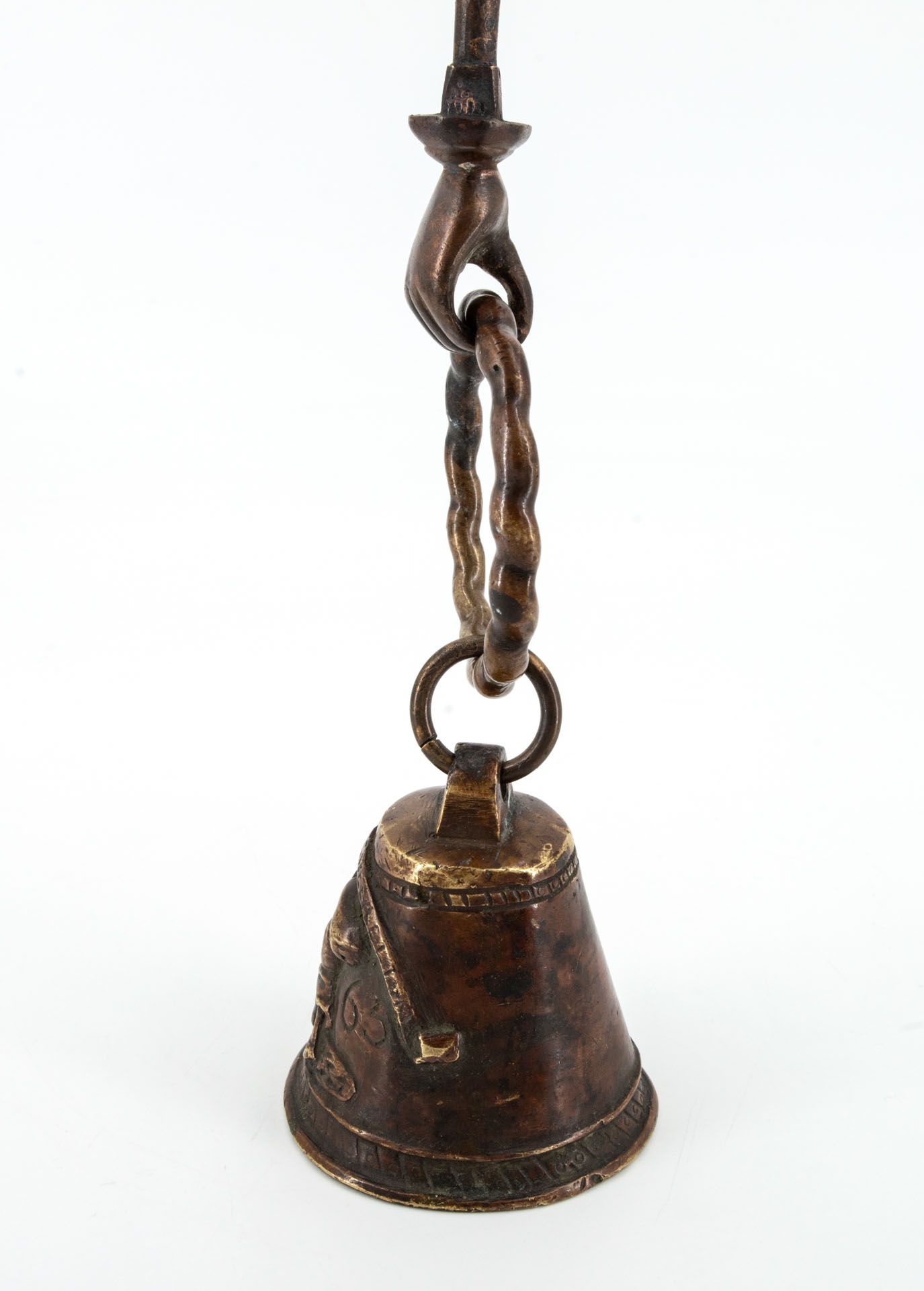 A Rare Renaissance Bronze Hand Bell, Germany, 1563 - Image 2 of 4