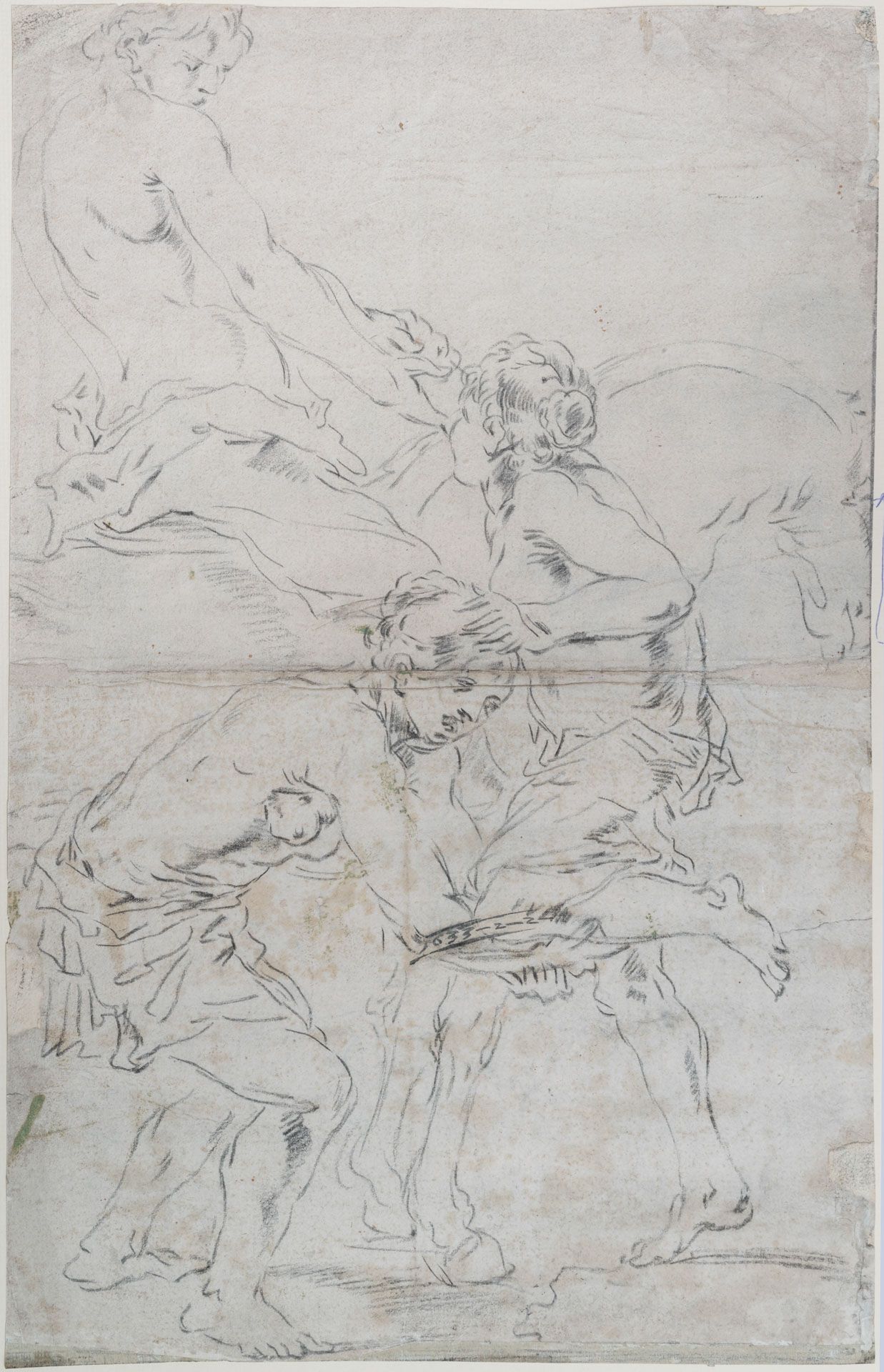 Dutch School, 17th Century, The Raising of Lazarus (double sided drawing) - Bild 2 aus 3