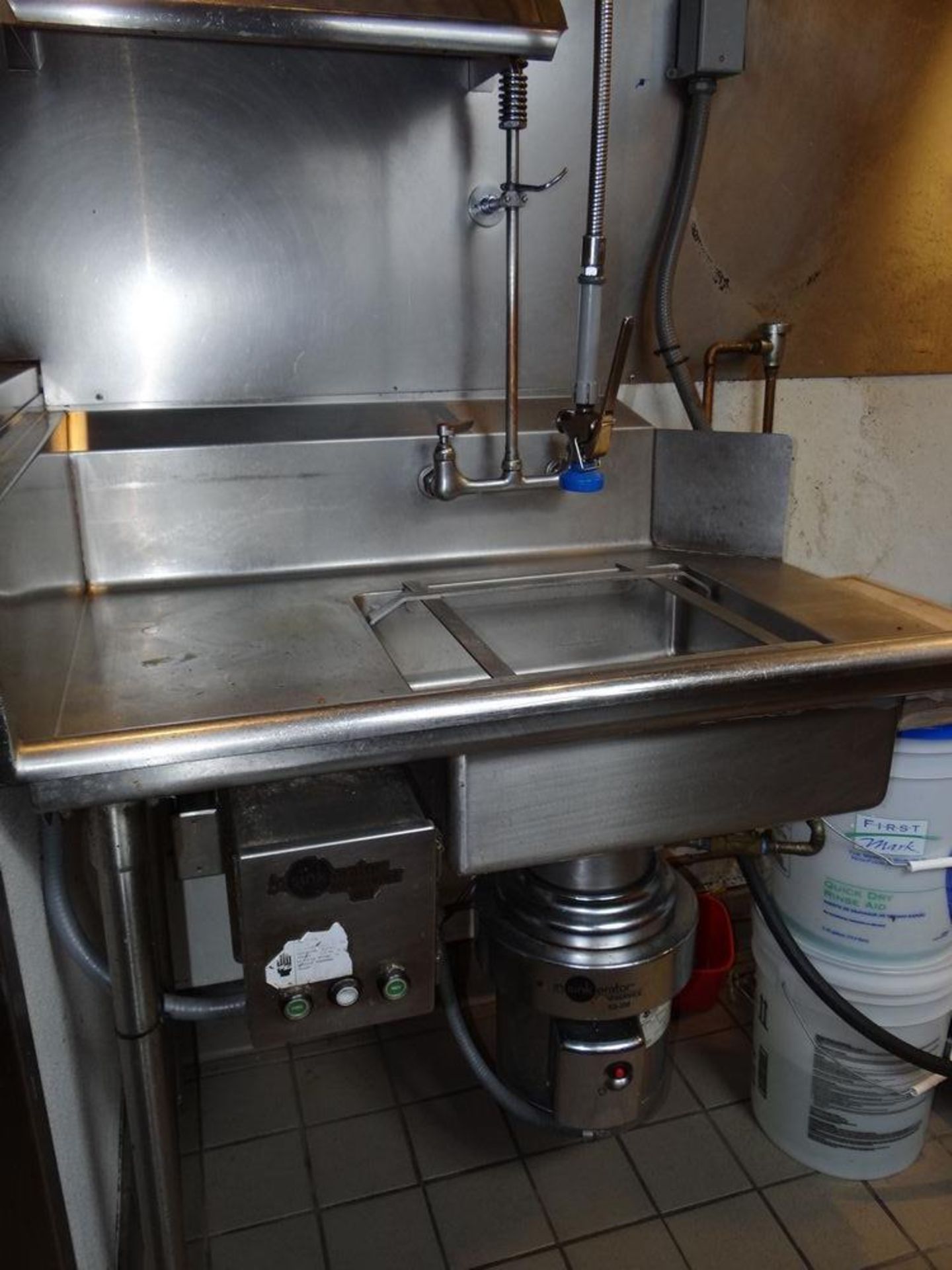 (1) Sink with In Sink Erator MR7-7 41" X 30"