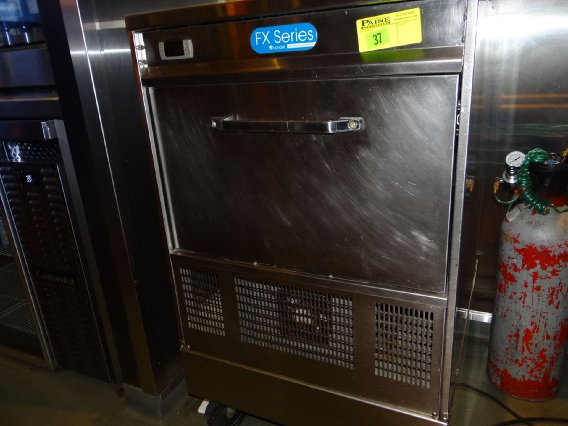 (1) Randell FX Series Rolling Refrigerator 27" X 29" 44" H