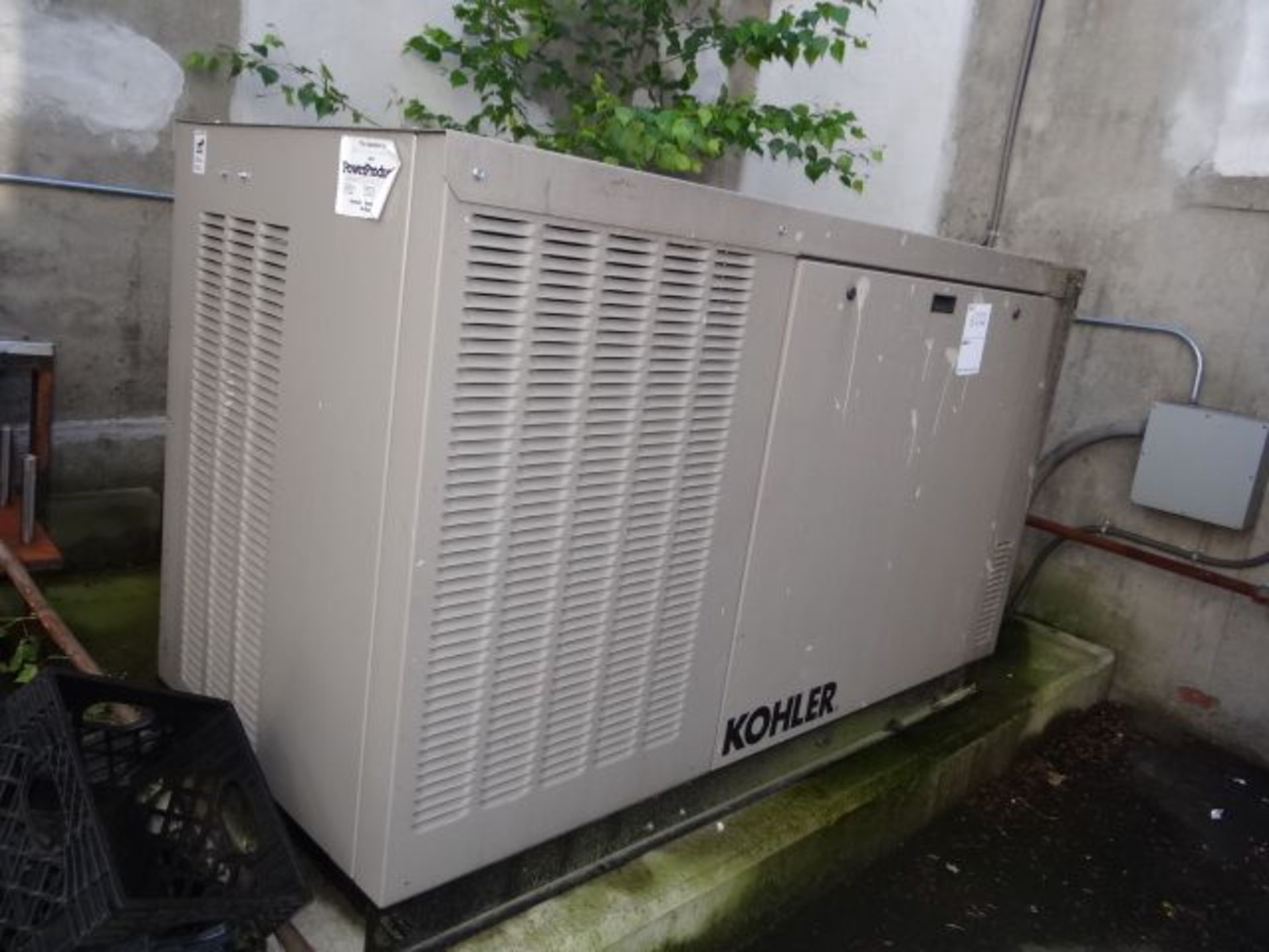 (1) Kohler 24RCL, 24 KW Emergency Standby Generator 120/240V Single Phase - Image 2 of 2