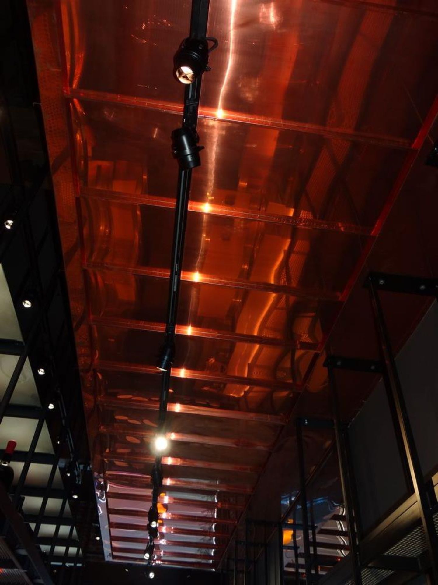 (1) Copper Ceiling Reflector 19'10" X 5'