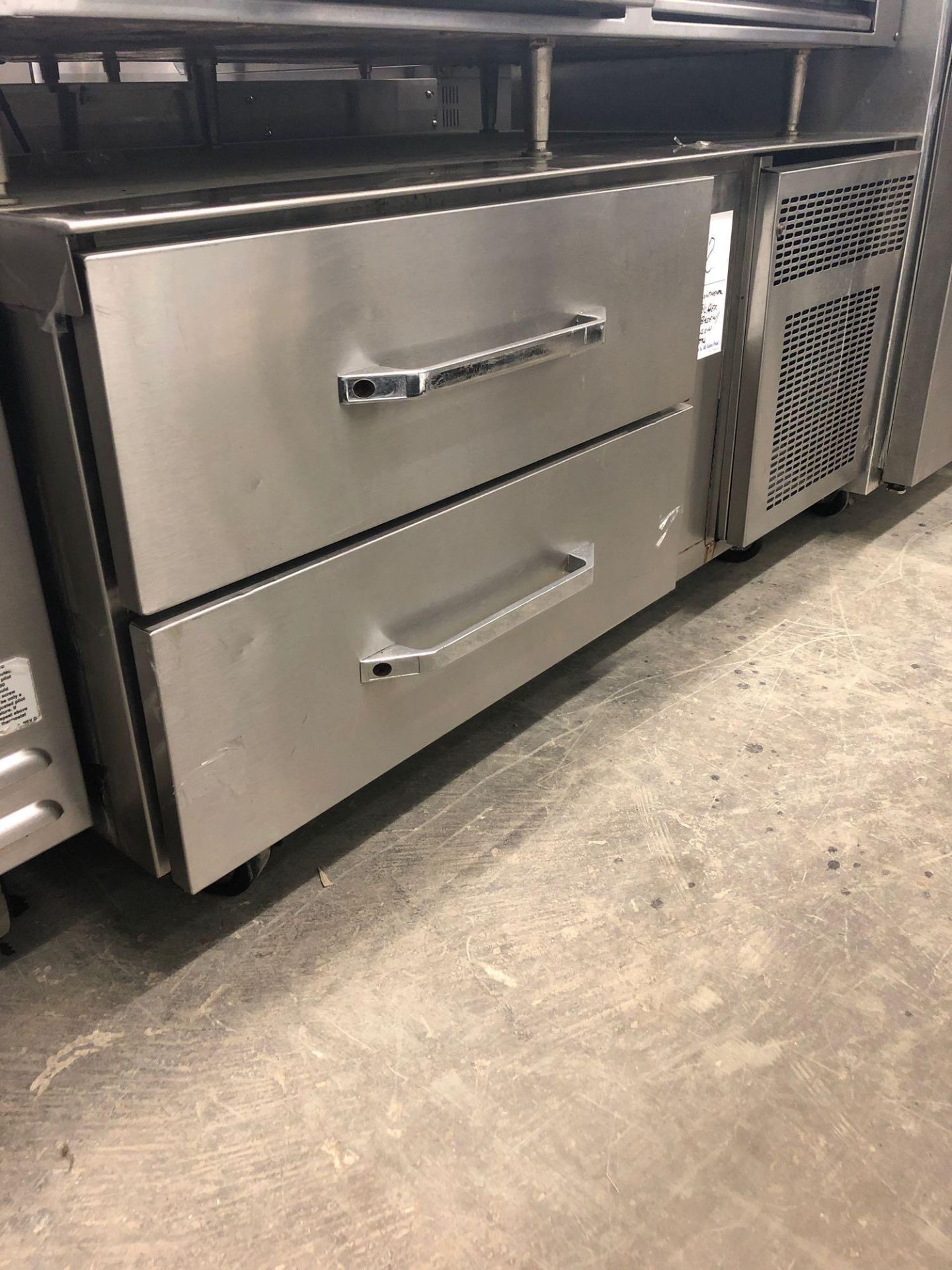 Continental 48 inch refrigerated chef base