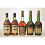 Martell VS Cognac 3 bts VSOP 2 bts