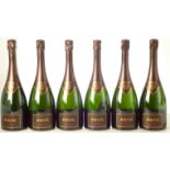 Champagne Krug Brut Vintage 1996 6 bts OCC In Bond