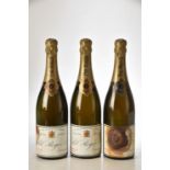 Champagne Pol Roger Champagne 1964 3 bts Stained labels