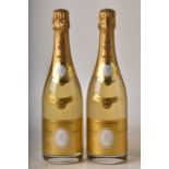 Champagne Louis Roederer Cristal 2008 1 bt Champagne Louis Roederer Cristal 2009 1 bt Above 2 bts