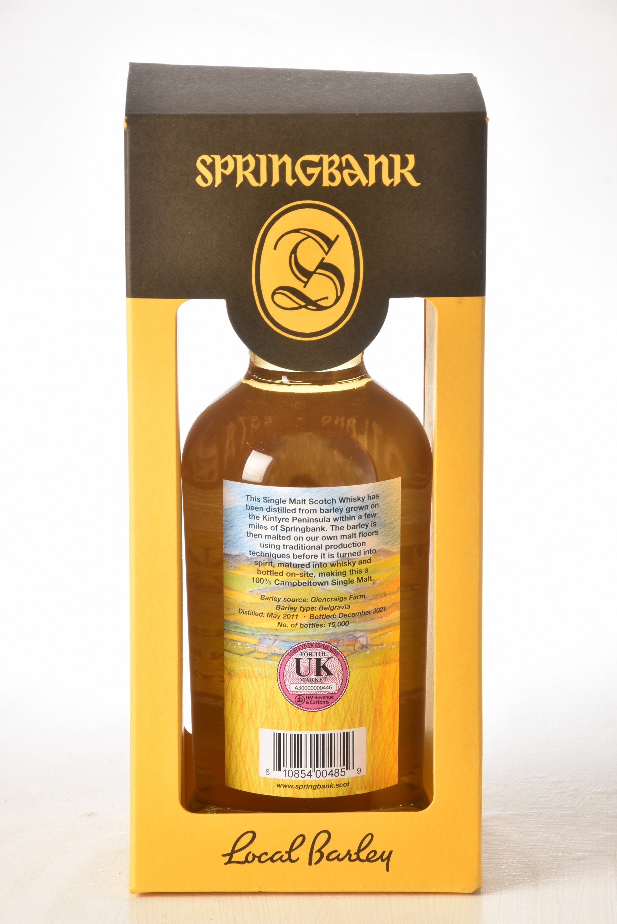 Springbank Local Barley 10YO 2021 Release 55.6% 1 70cl bts - Image 2 of 2