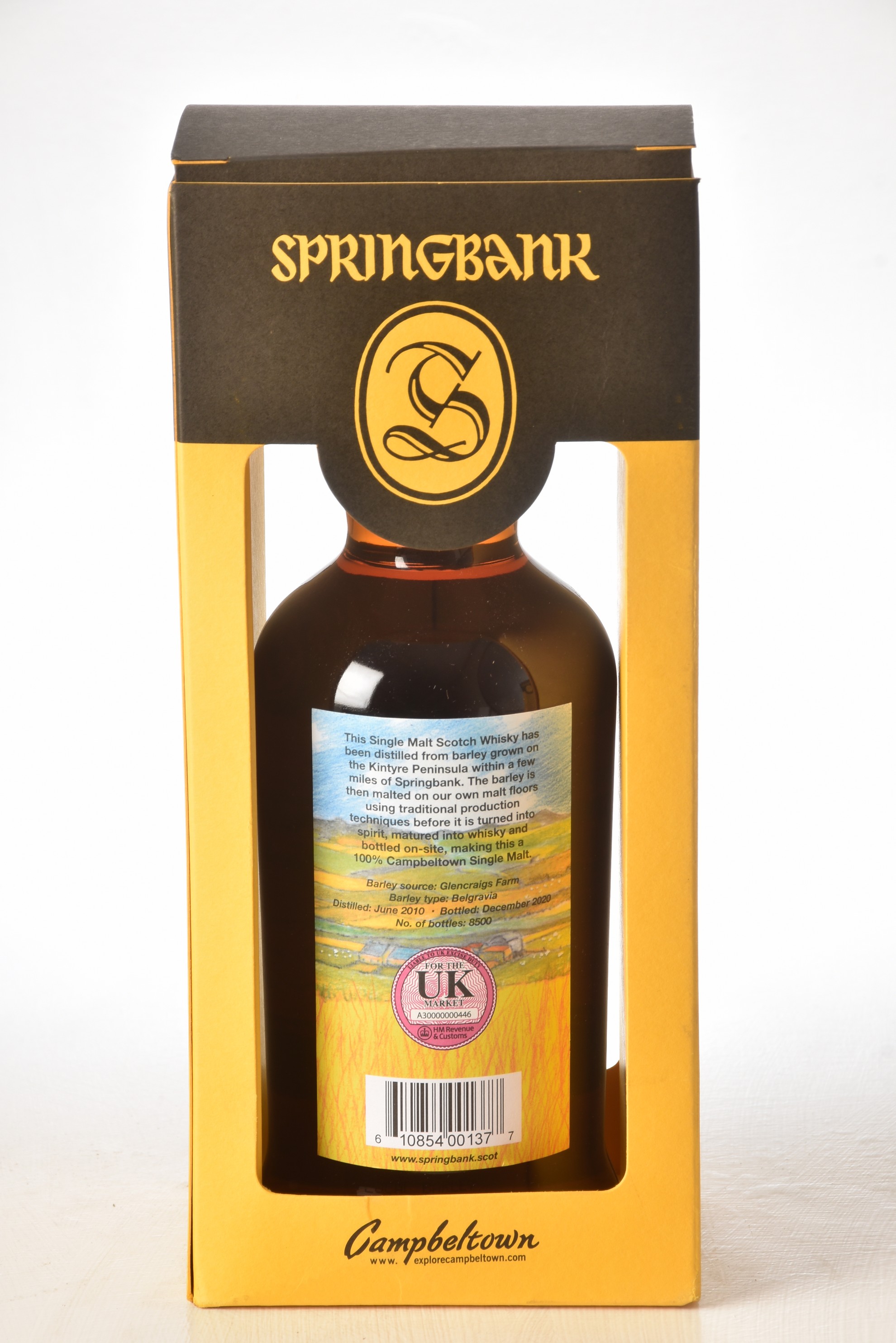 Springbank Local Barley 10YO 2020 Release 51.6% 1 70cl bts - Image 2 of 2