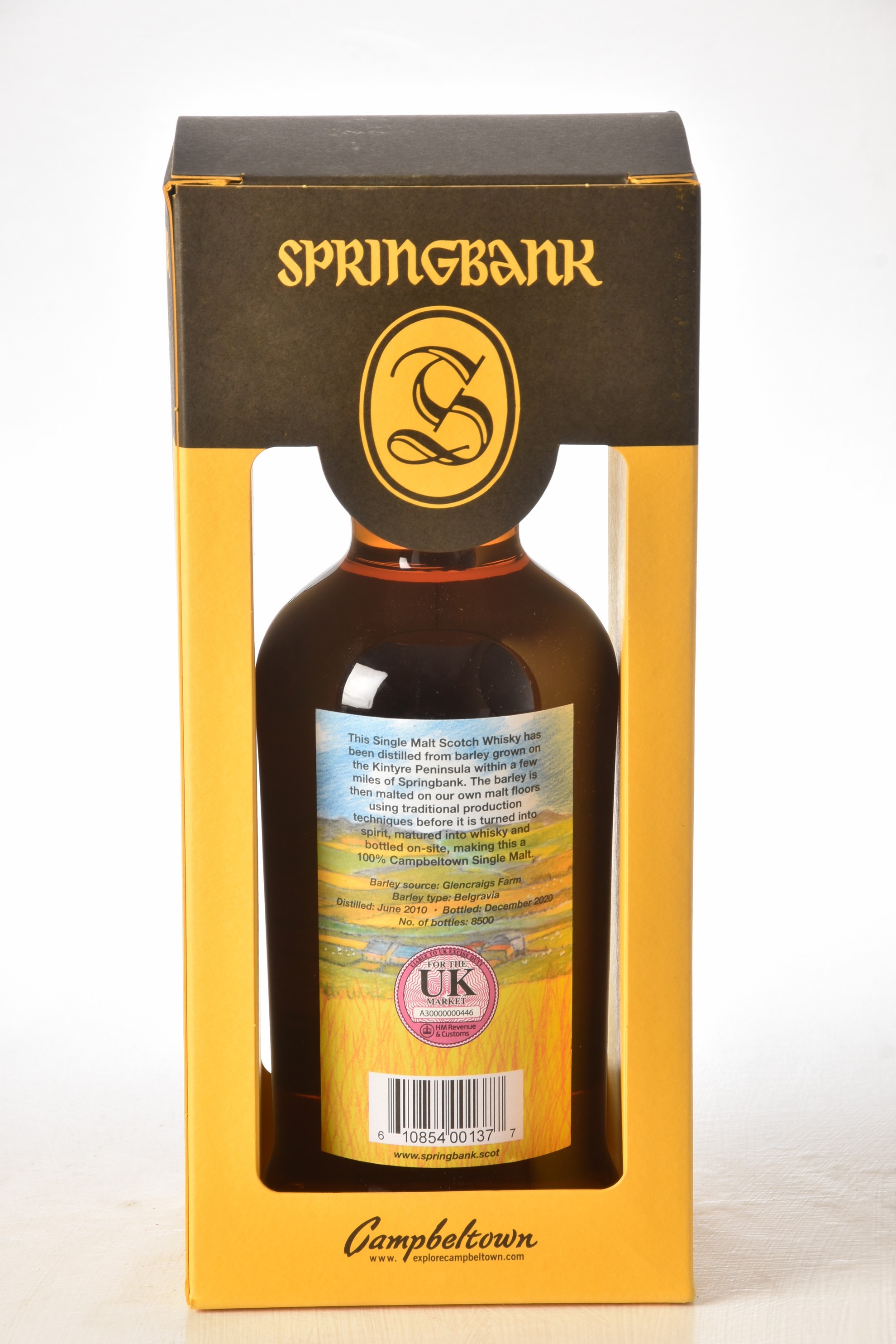 Springbank Local Barley 10YO 2020 Release 51.6% 1 70cl bts - Image 2 of 2