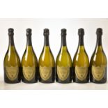 Champagne Dom Perignon 2002 6 bts IN BOND