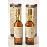 Talisker 10 yr old Map label 45.8% OCC 2 x 70cl bts