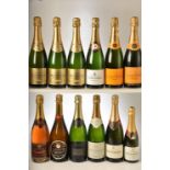 Champagne Mixed Case 12 bts
