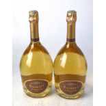 Champagne Ruinart Blanc de Blanc Brut Vintage 2007 2 Mags