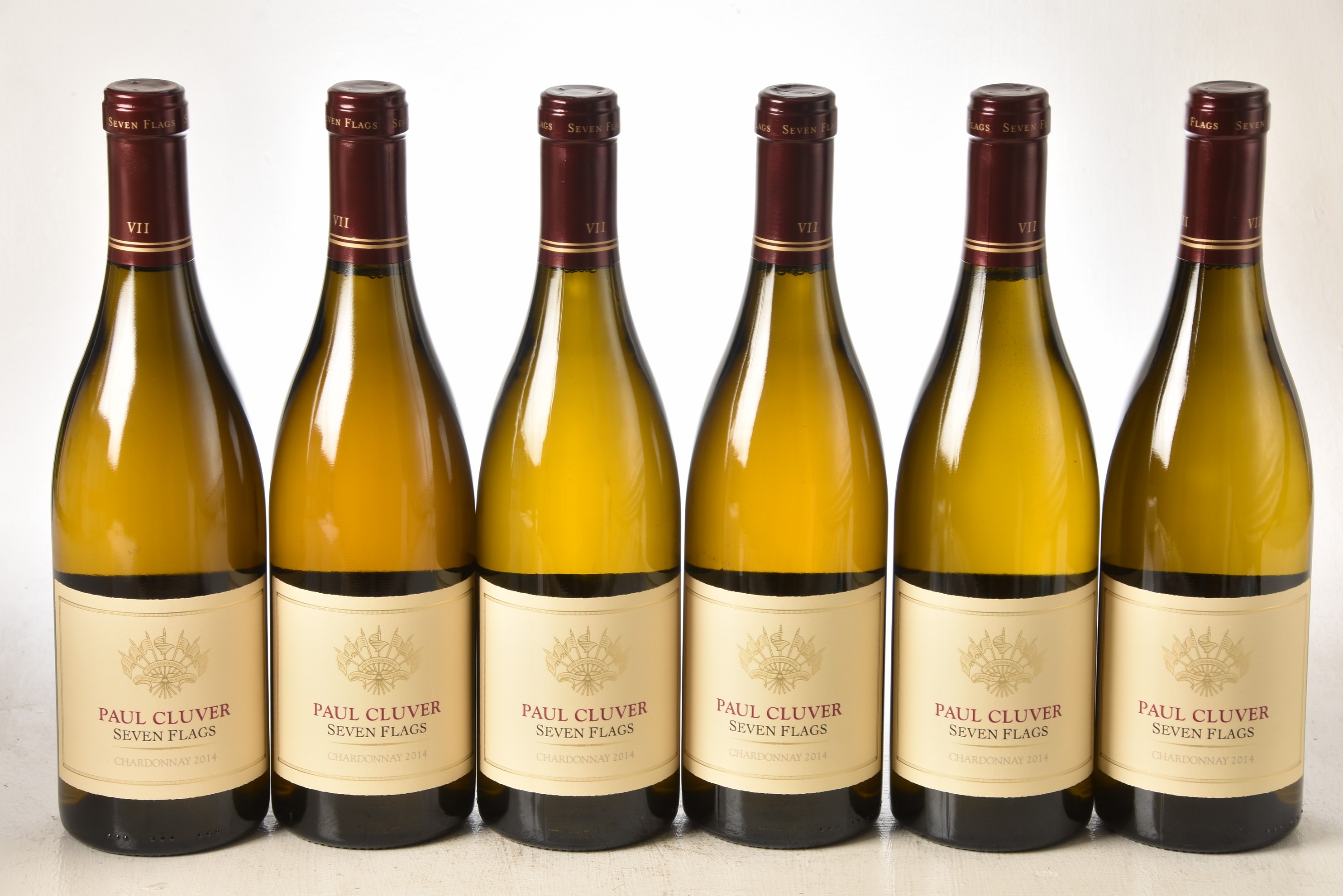 Paul Cluver Seven Flags Chardonnay 2014 6 bts OCC