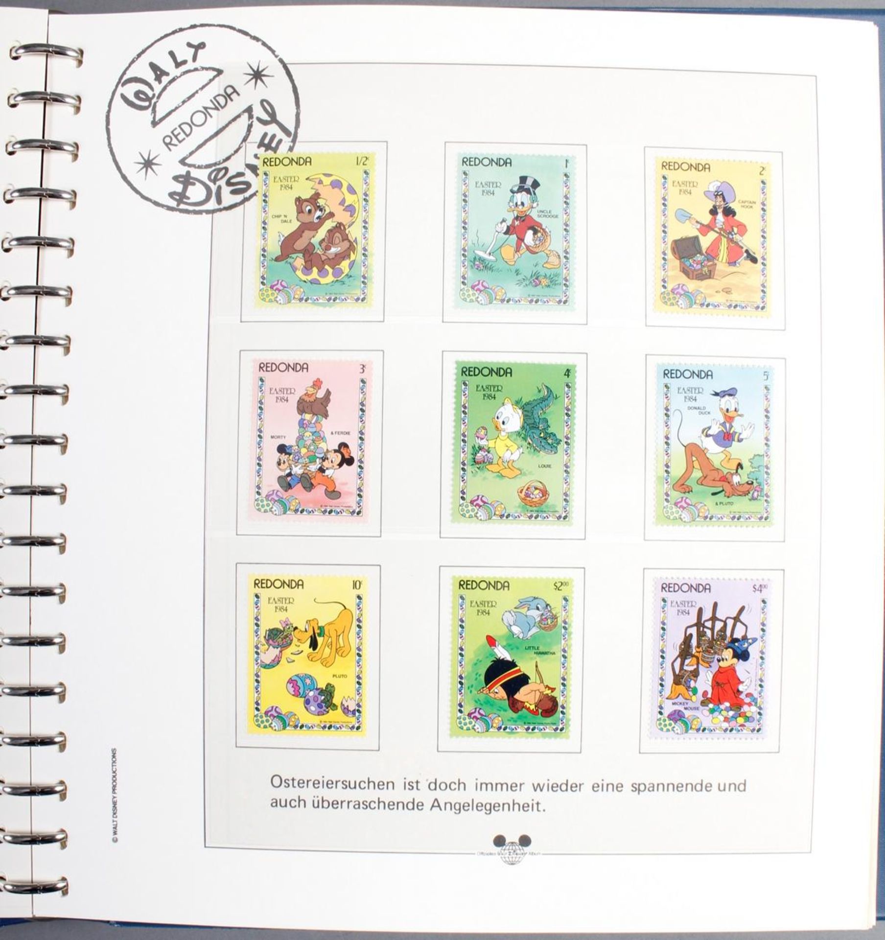2 Alben: Walt Disneys wundervolle Welt in bunten Marken - Image 4 of 8