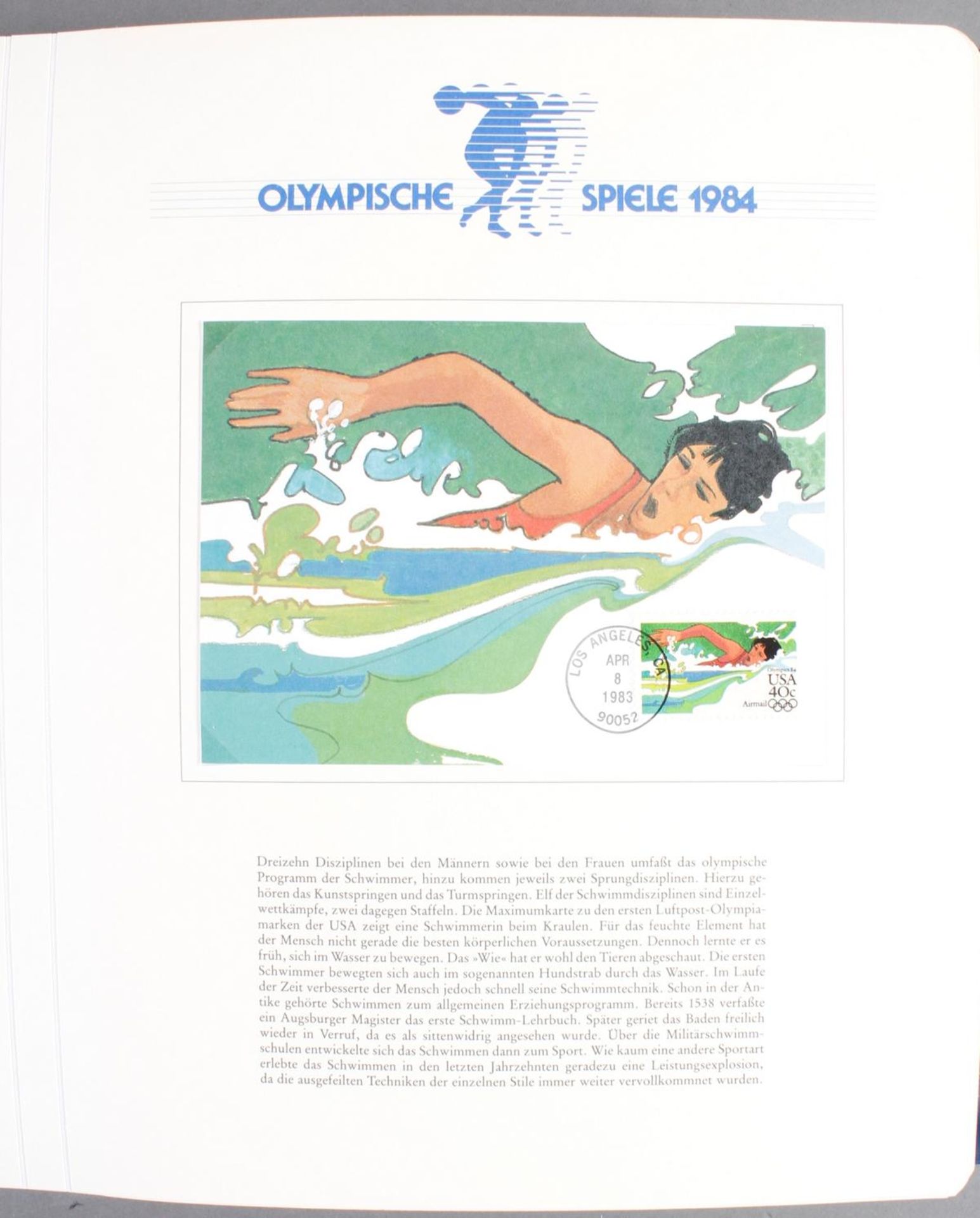 Abosammlung: Olympische Spiele 1984 Los Angeles - Image 4 of 9