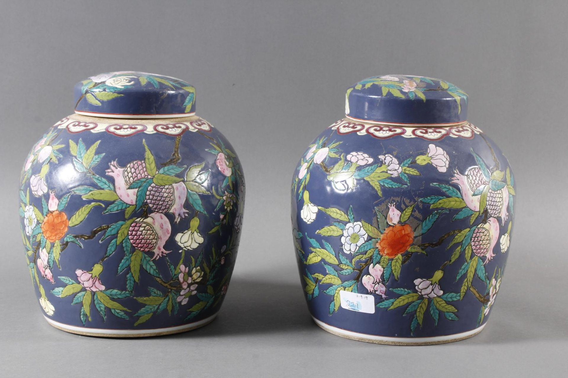 Paar Chinesische Vorratsgefäße, Pair of Jars, China 20. Jahrhundert - Image 3 of 13