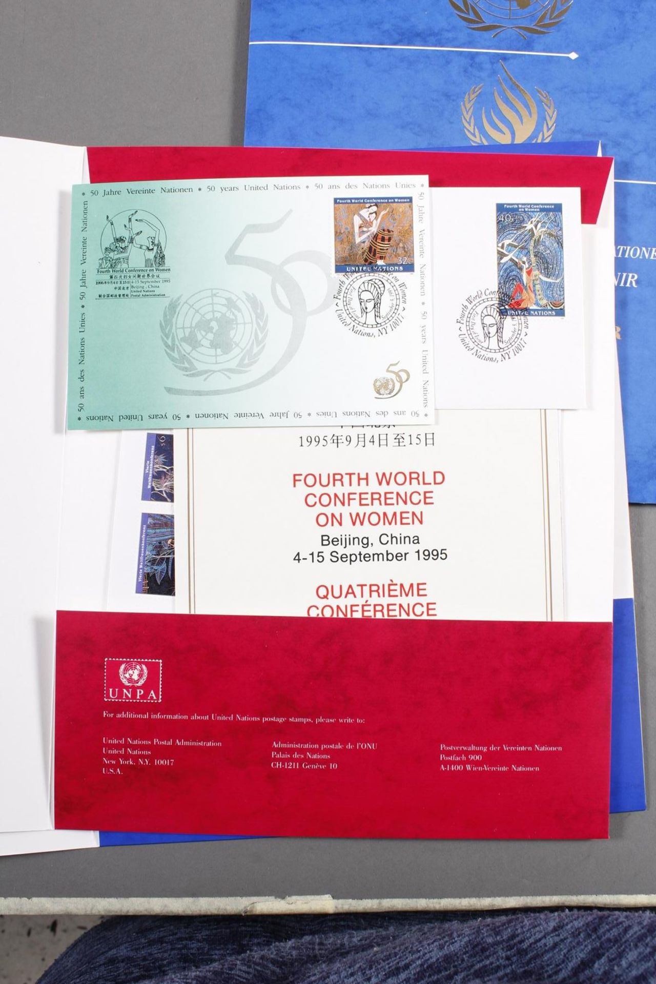 UN: Philatelistische Souvenire der Postverwaltung der Vereinten Nationen - Image 2 of 4