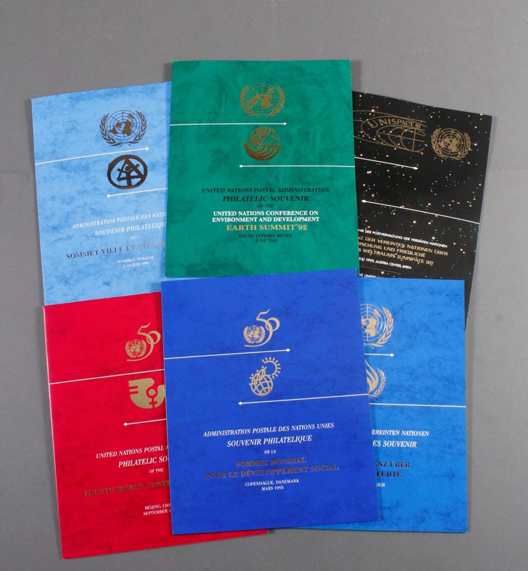 UN: Philatelistische Souvenire der Postverwaltung der Vereinten Nationen