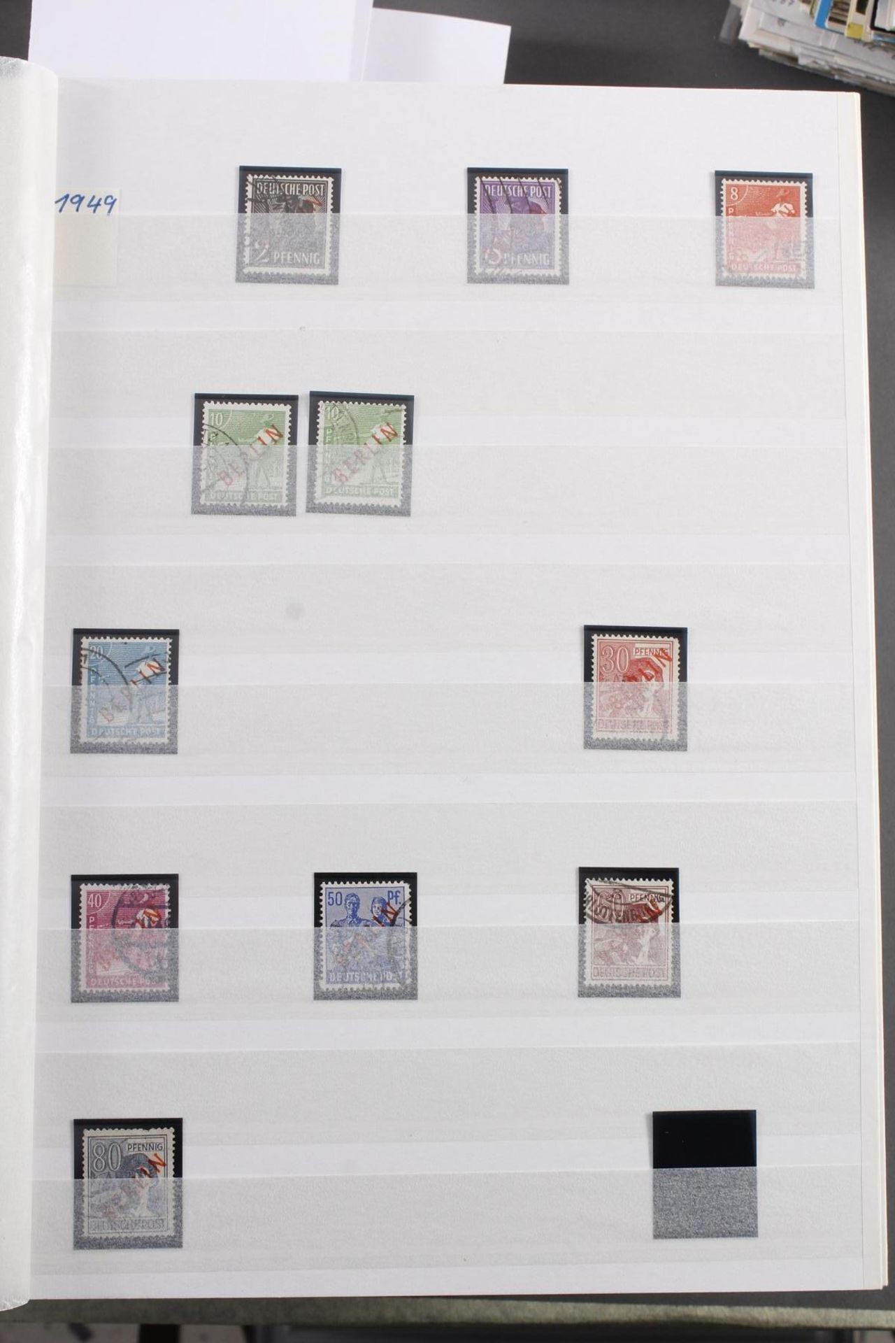 Sammlung Briefmarken - Image 6 of 14