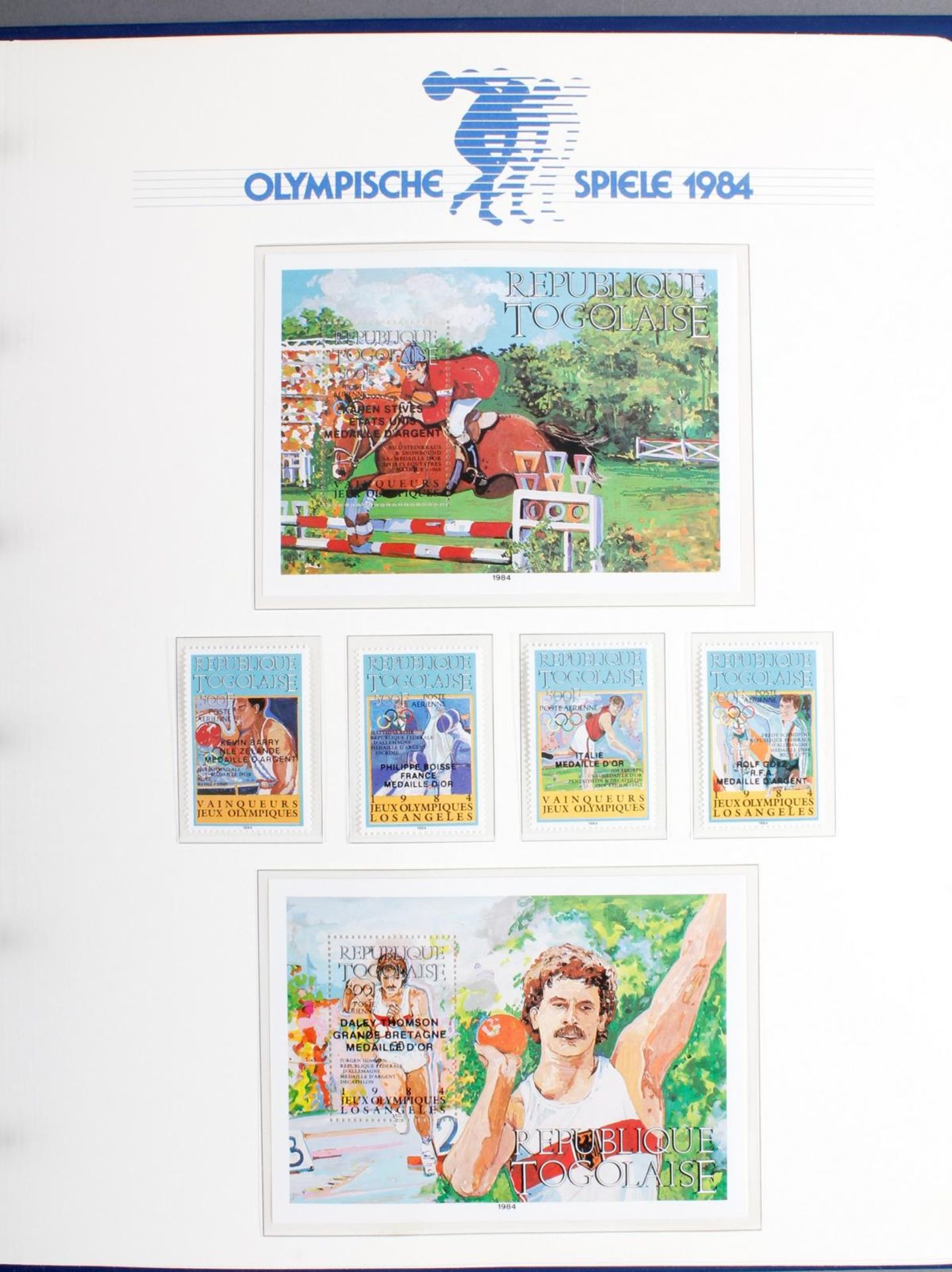 Abosammlung: Olympische Spiele 1984 Los Angeles - Image 8 of 9