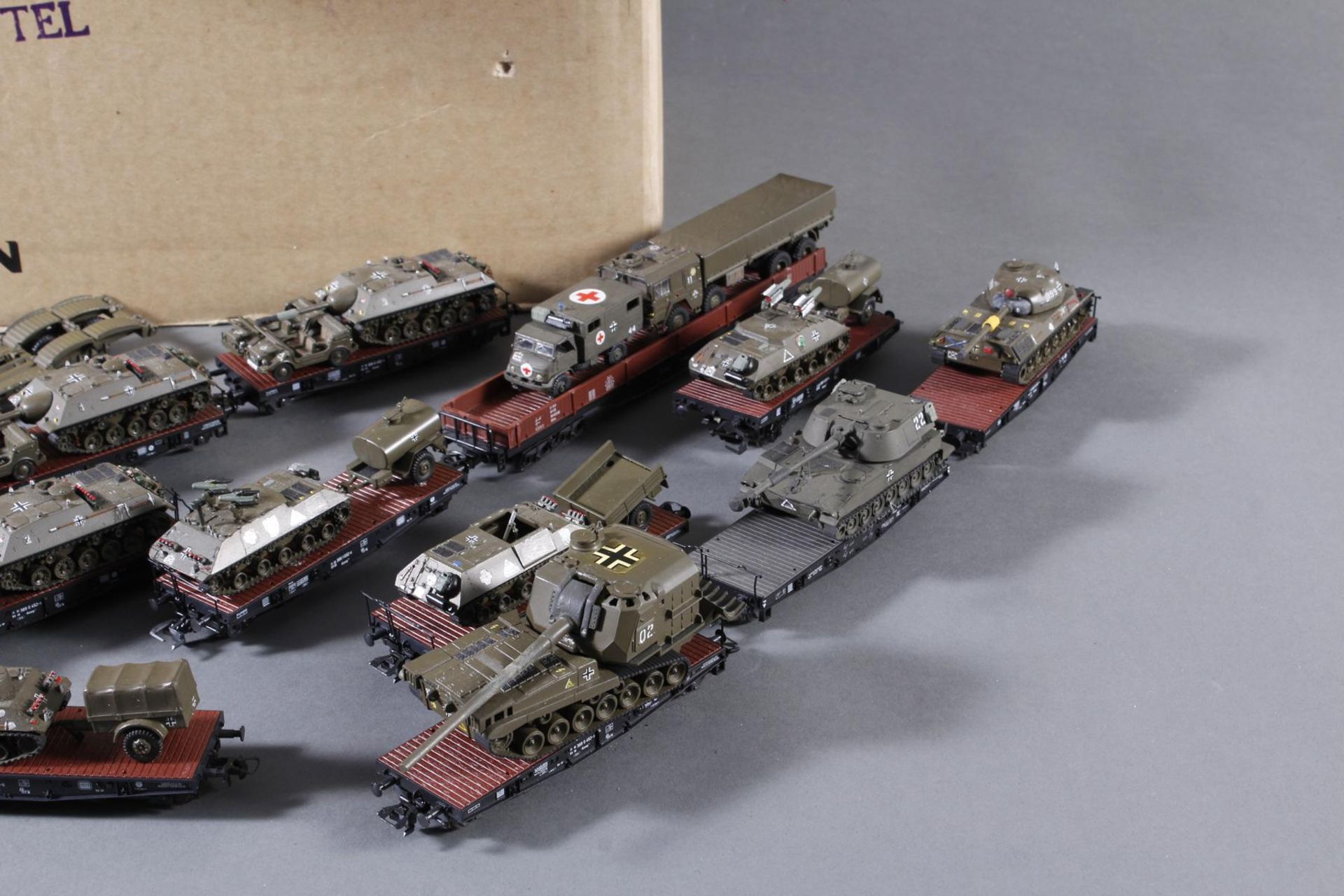 Großes Konvolut Militärmodelle Spur H0 - Image 4 of 7