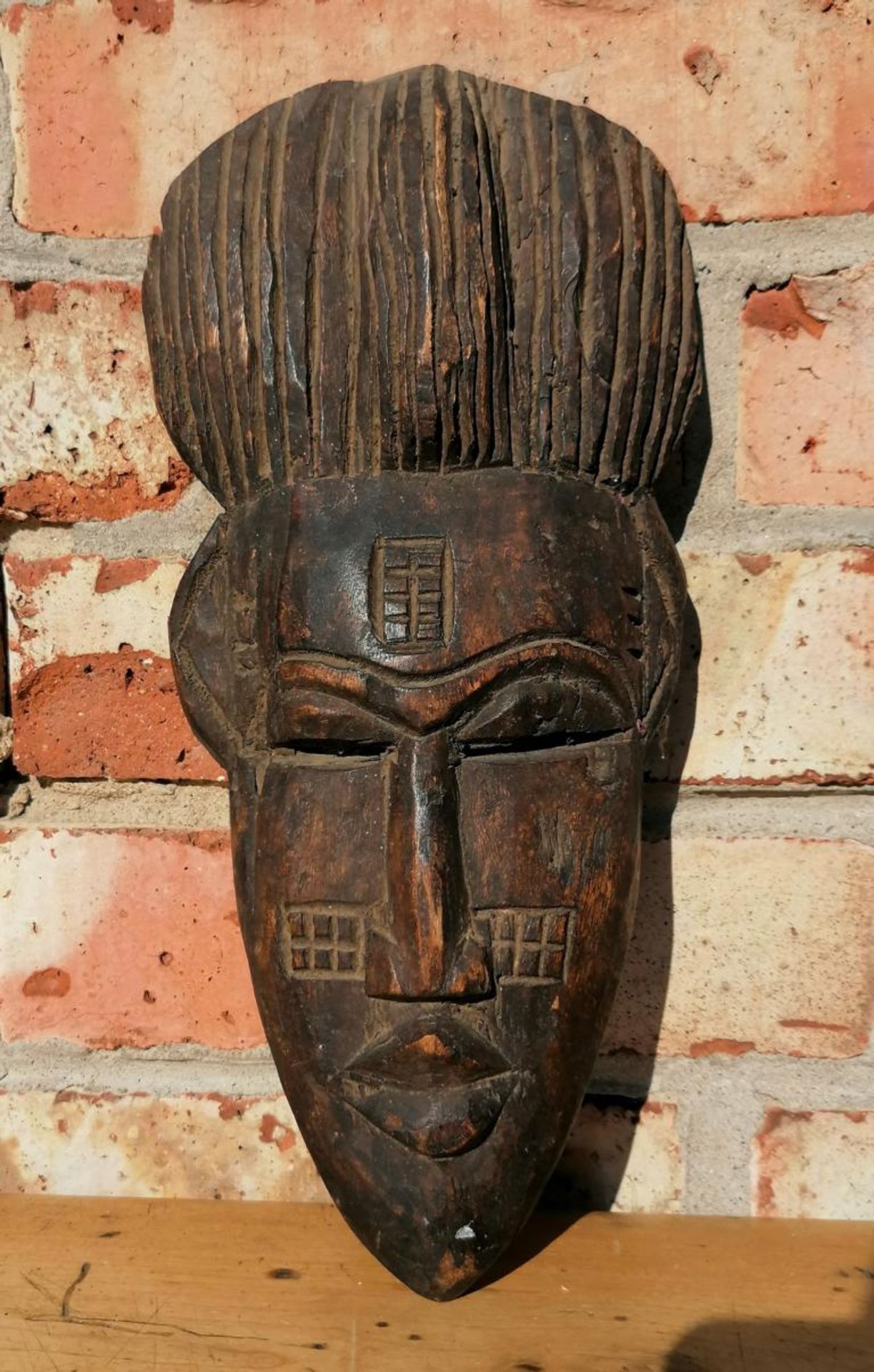 Afrikanische Maske, 1. Hälfte 20. Jahrhundert